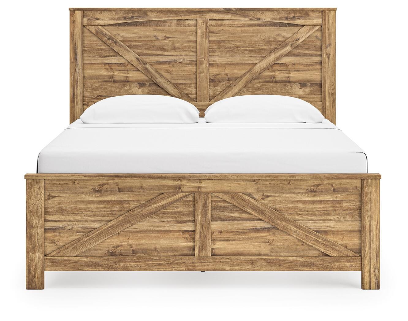 Maystonna King Crossbuck Panel Bed