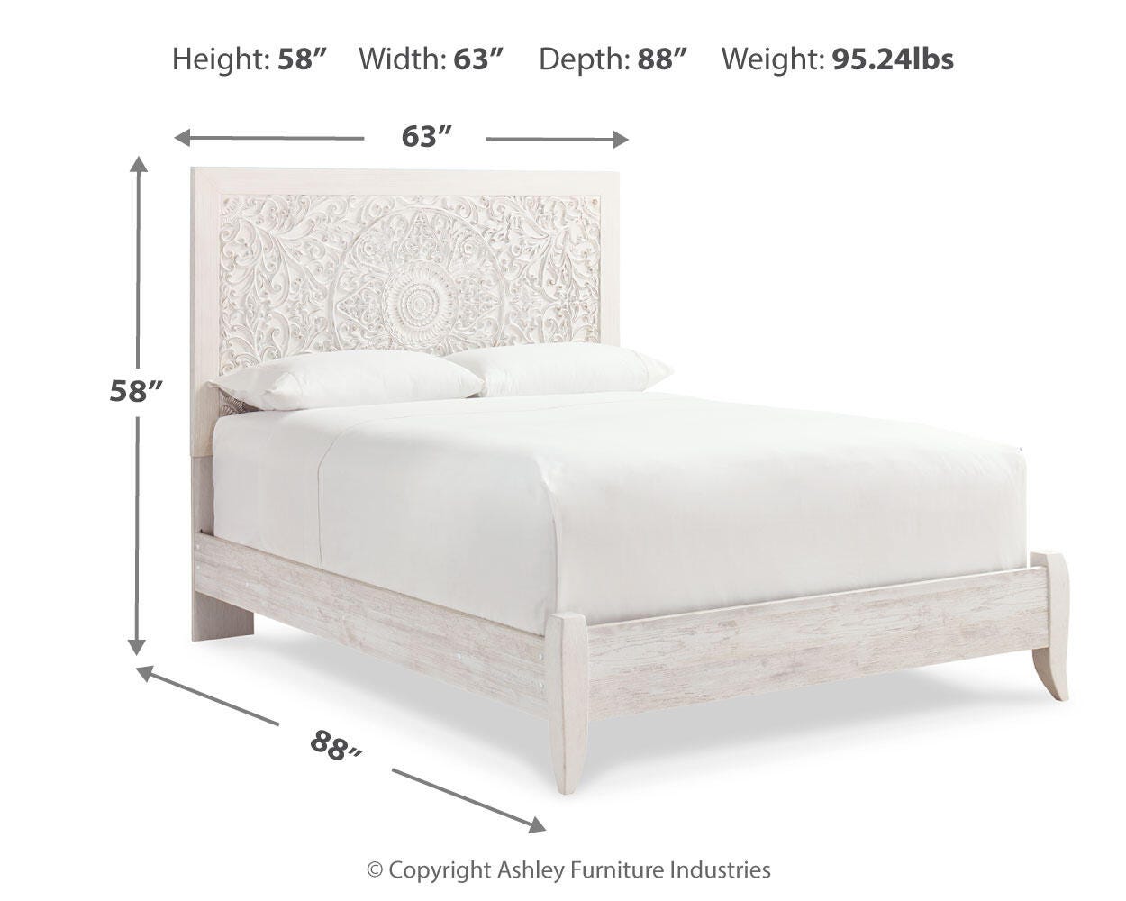 Paxberry Queen Panel Bed