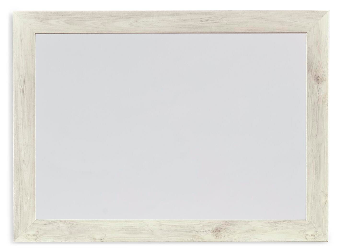 Dar Furniture - Ashley Furniture - Cambeck Bedroom Mirror - Bedroom Mirror / Whitewash - B192-36