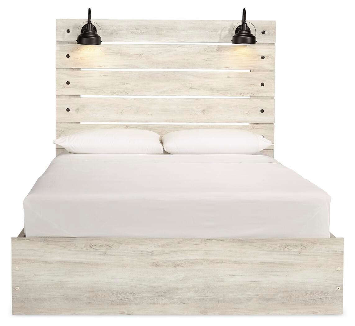 Cambeck Queen Panel Bed with 4 Storage Drawers