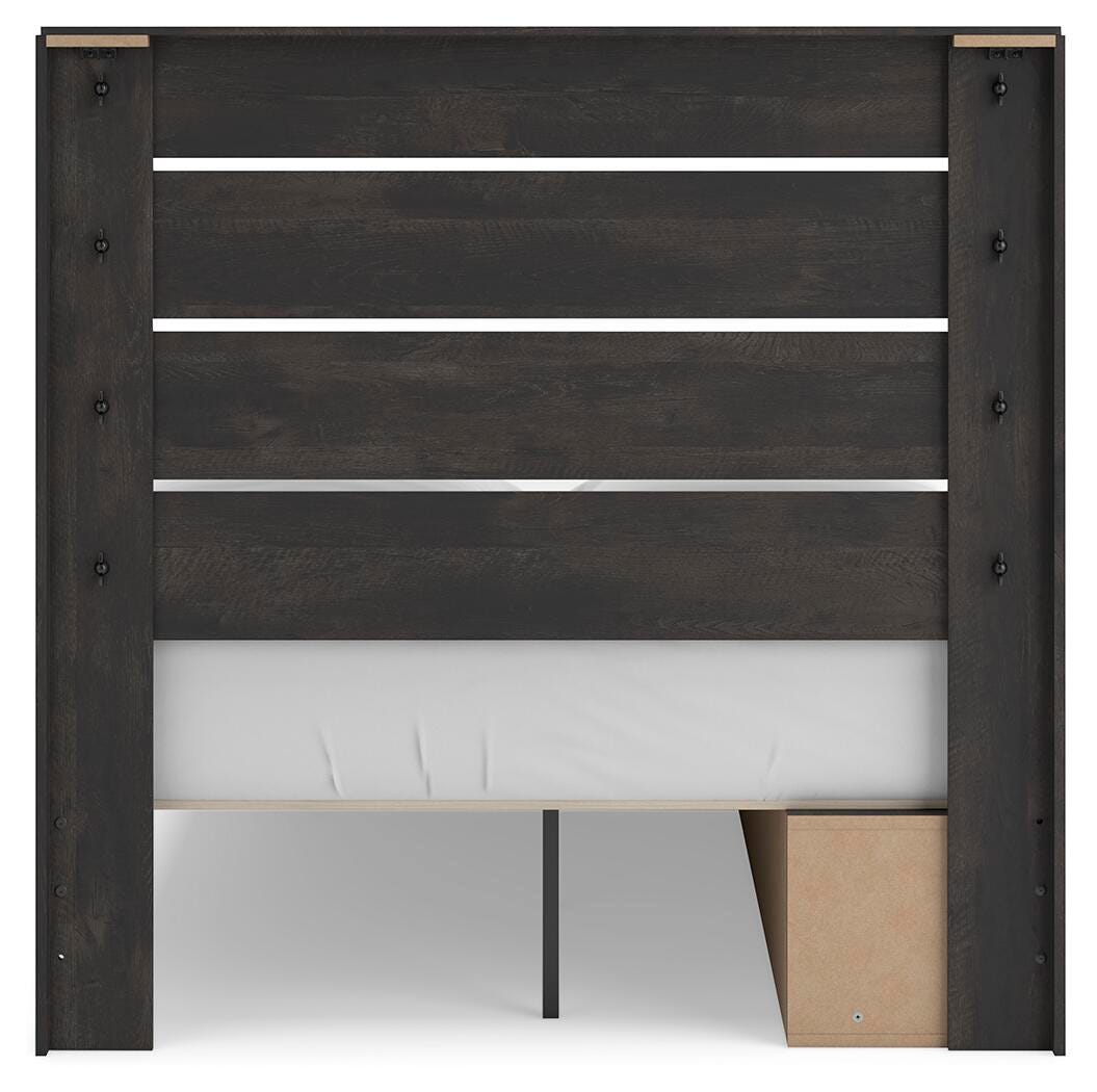 Hollivern Full Panel Storage Bed