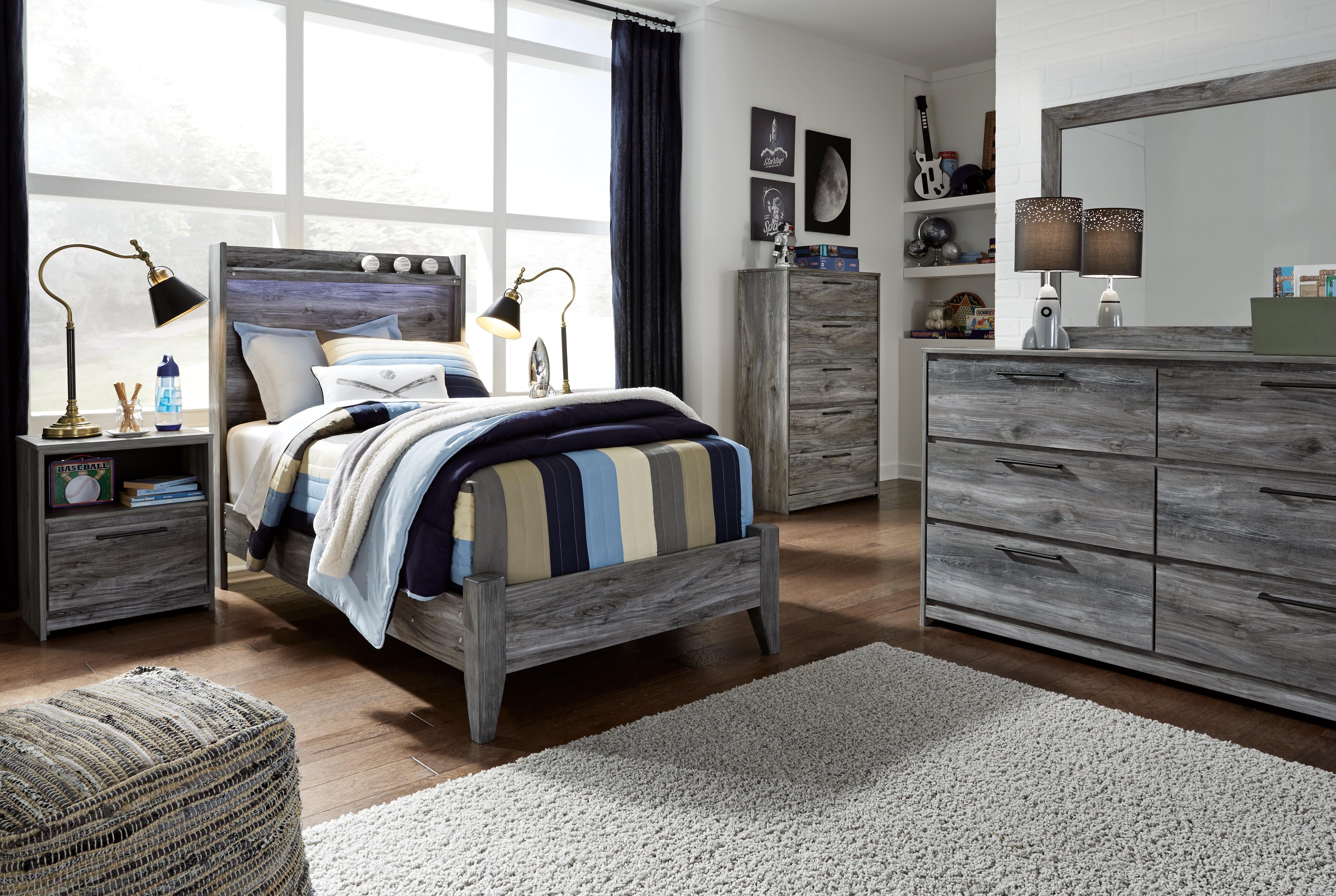 Baystorm Twin Panel Bed