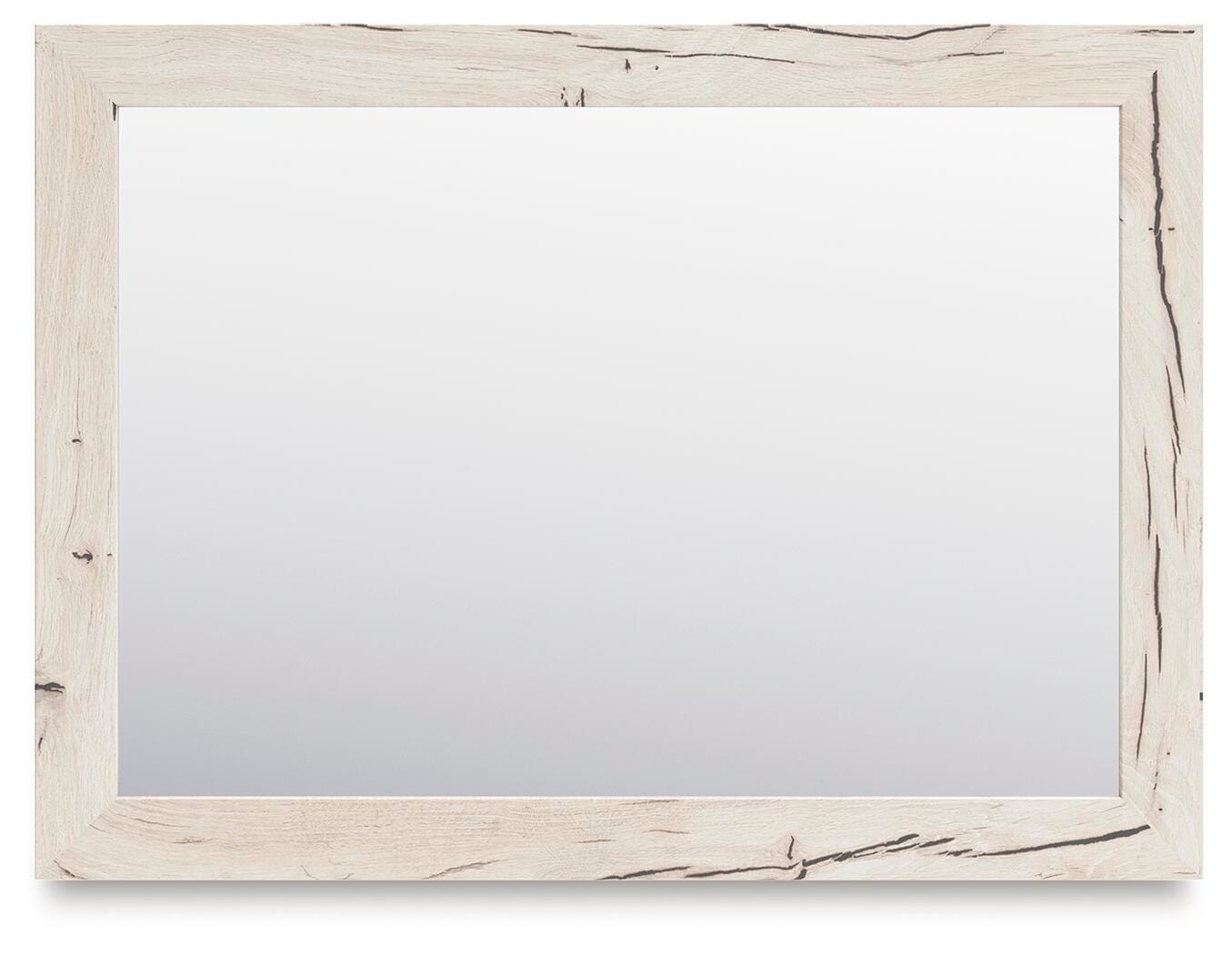 Dar Furniture - Ashley Furniture - Lawroy Bedroom Mirror - Bedroom Mirror / Light Natural - B2310-36