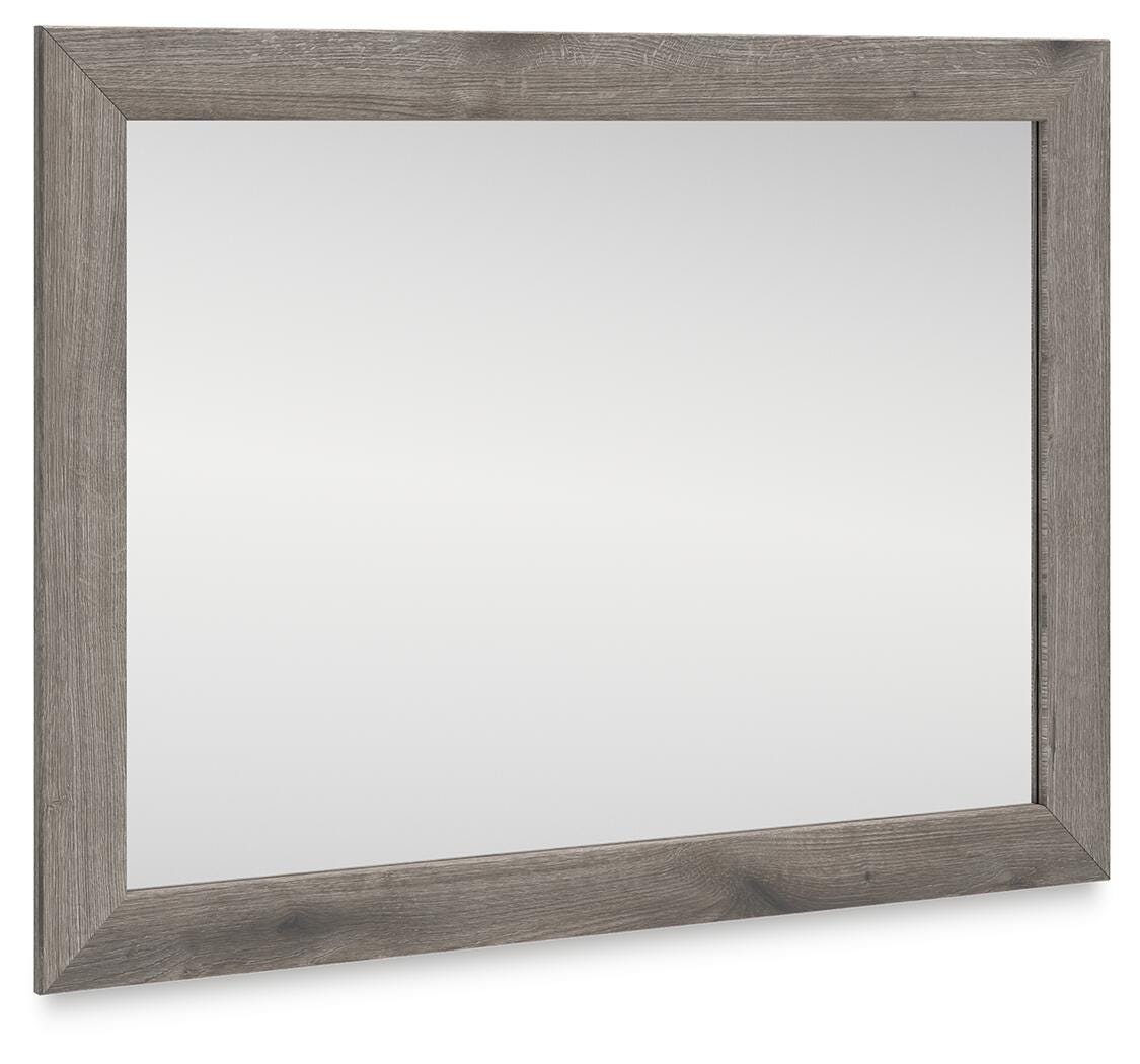 Dar Furniture - Ashley Furniture - Graystorm Bedroom Mirror - Bedroom Mirror / Brown Gray - PCB2405-36