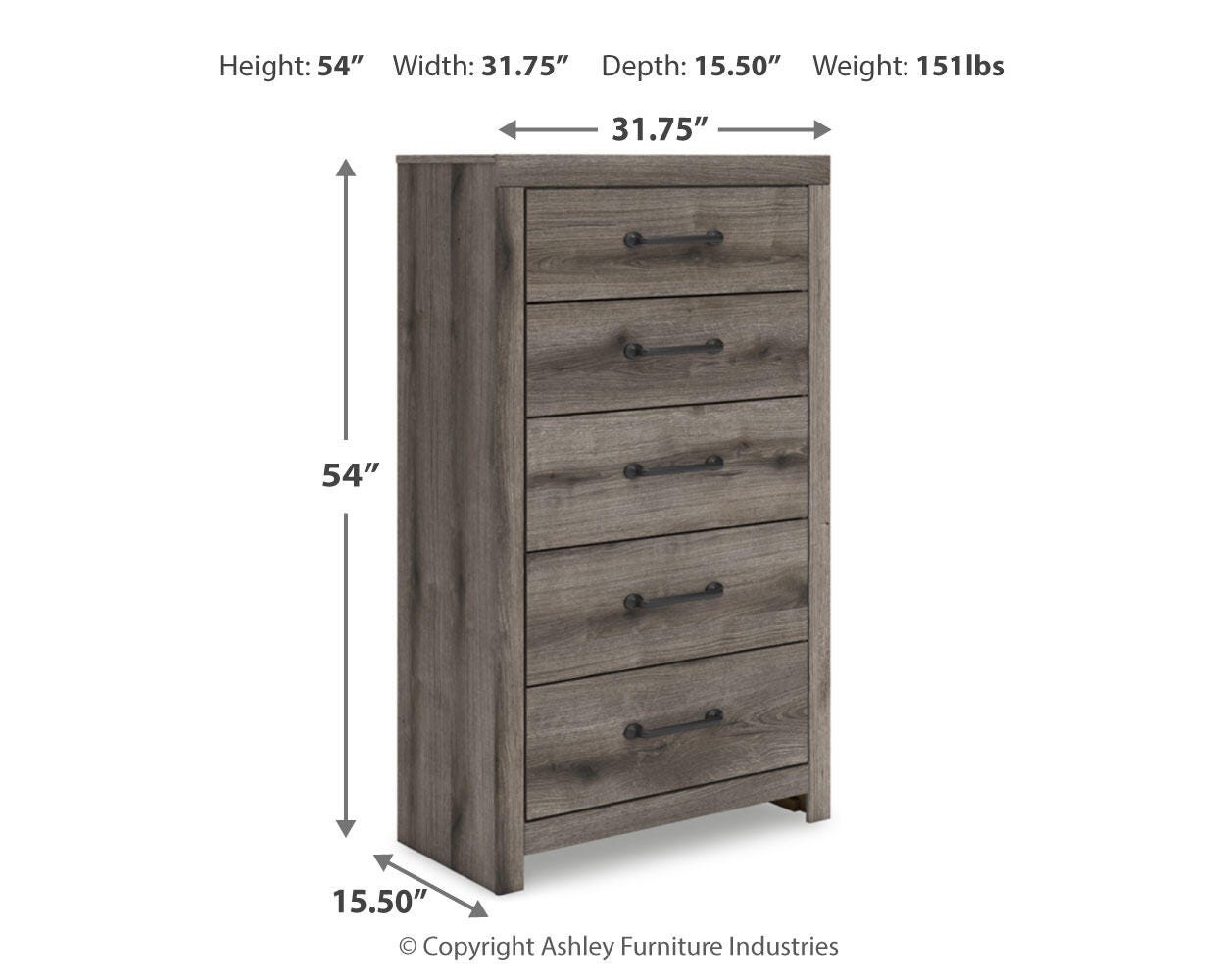 Graystorm Chest of Drawers