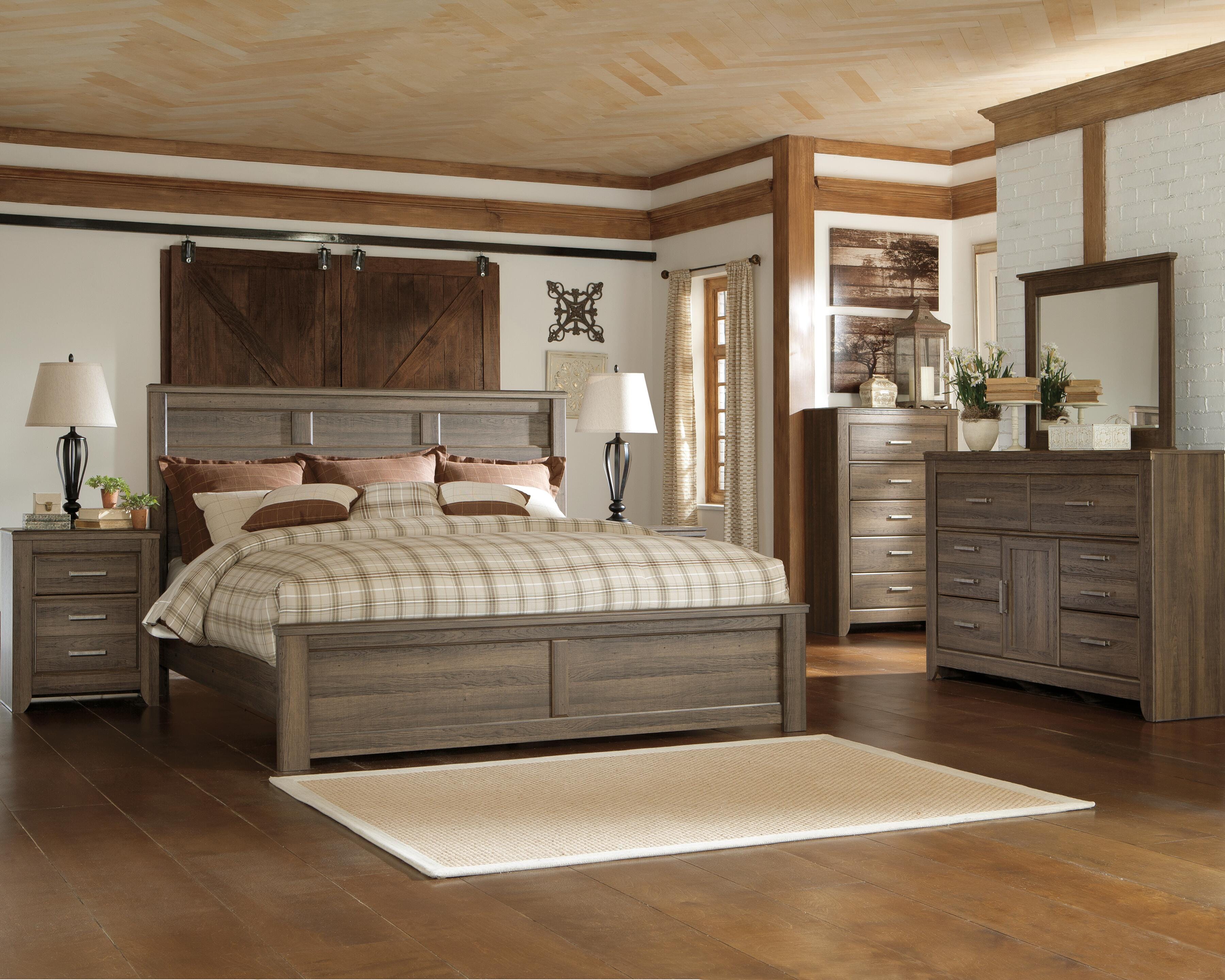 Juararo King Panel Bed