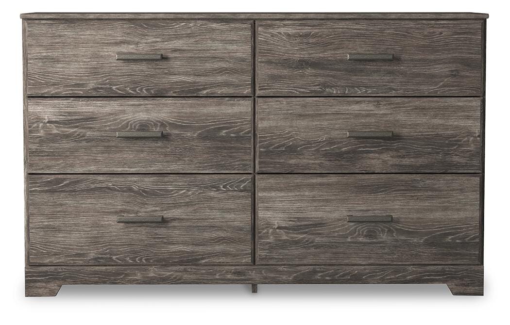 Dar Furniture - Ashley Furniture - Ralinksi Dresser - Six Drawer Dresser / Gray - B2587-31