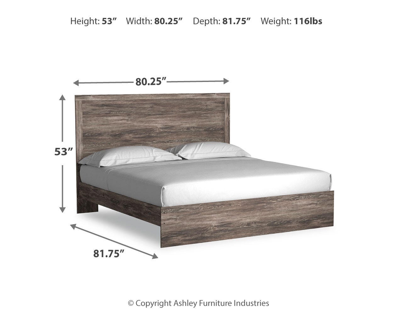 Ralinksi King Panel Bed