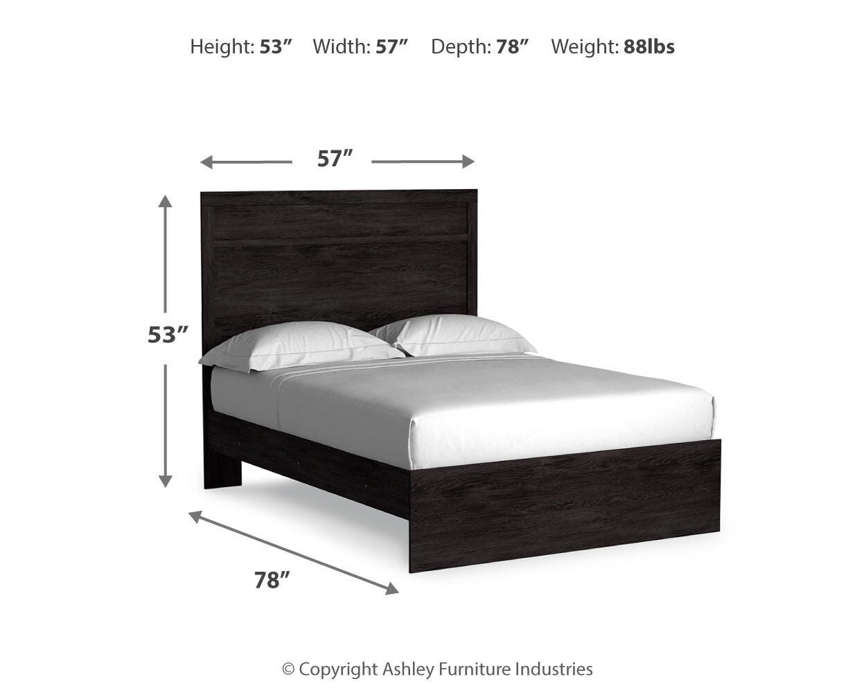 Belachime Full Panel Bed