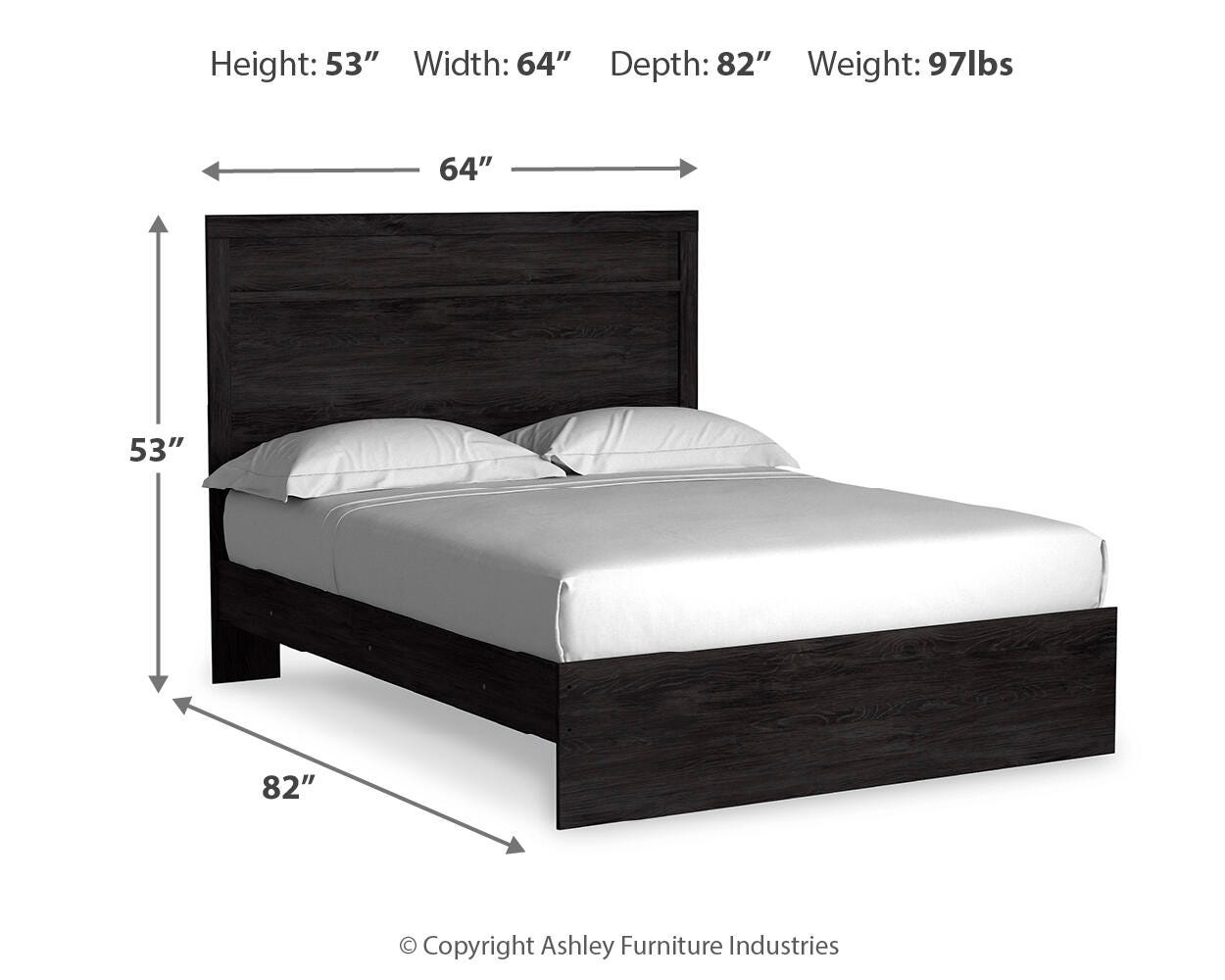 Belachime Queen Panel Bed