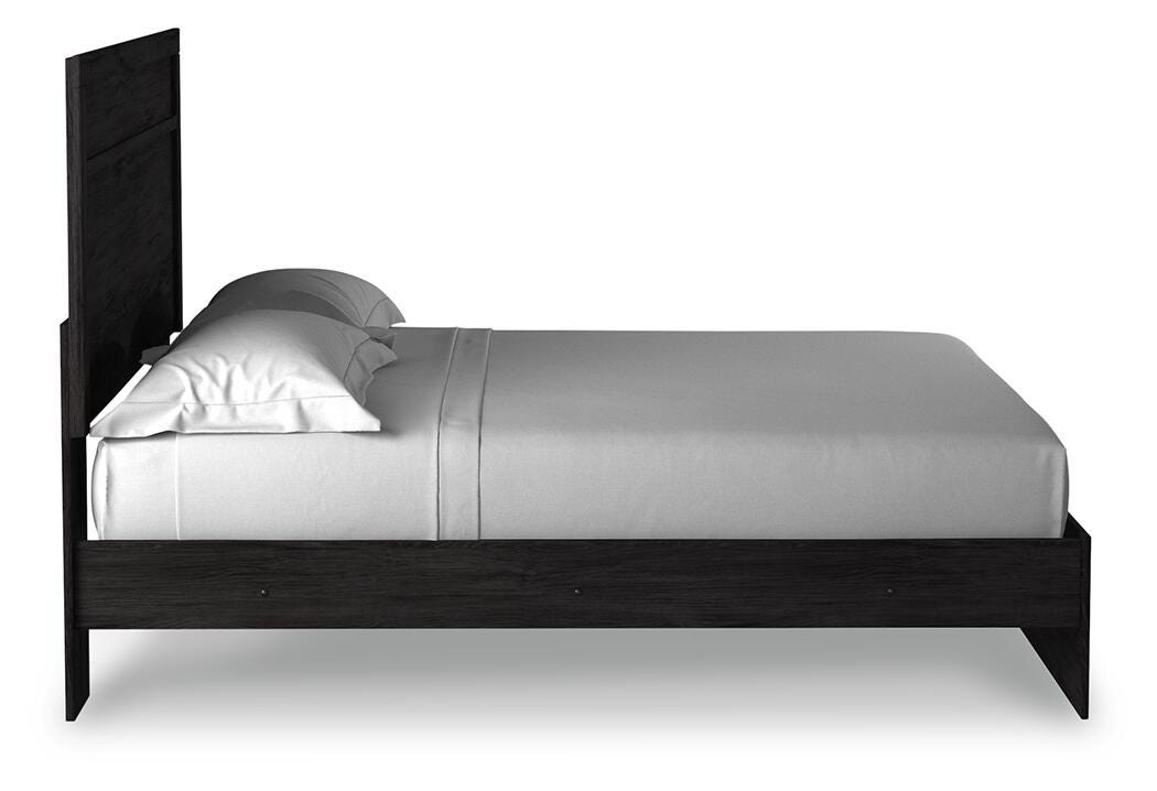 Belachime King Panel Bed, Dresser, Mirror, Chest and Nightstand