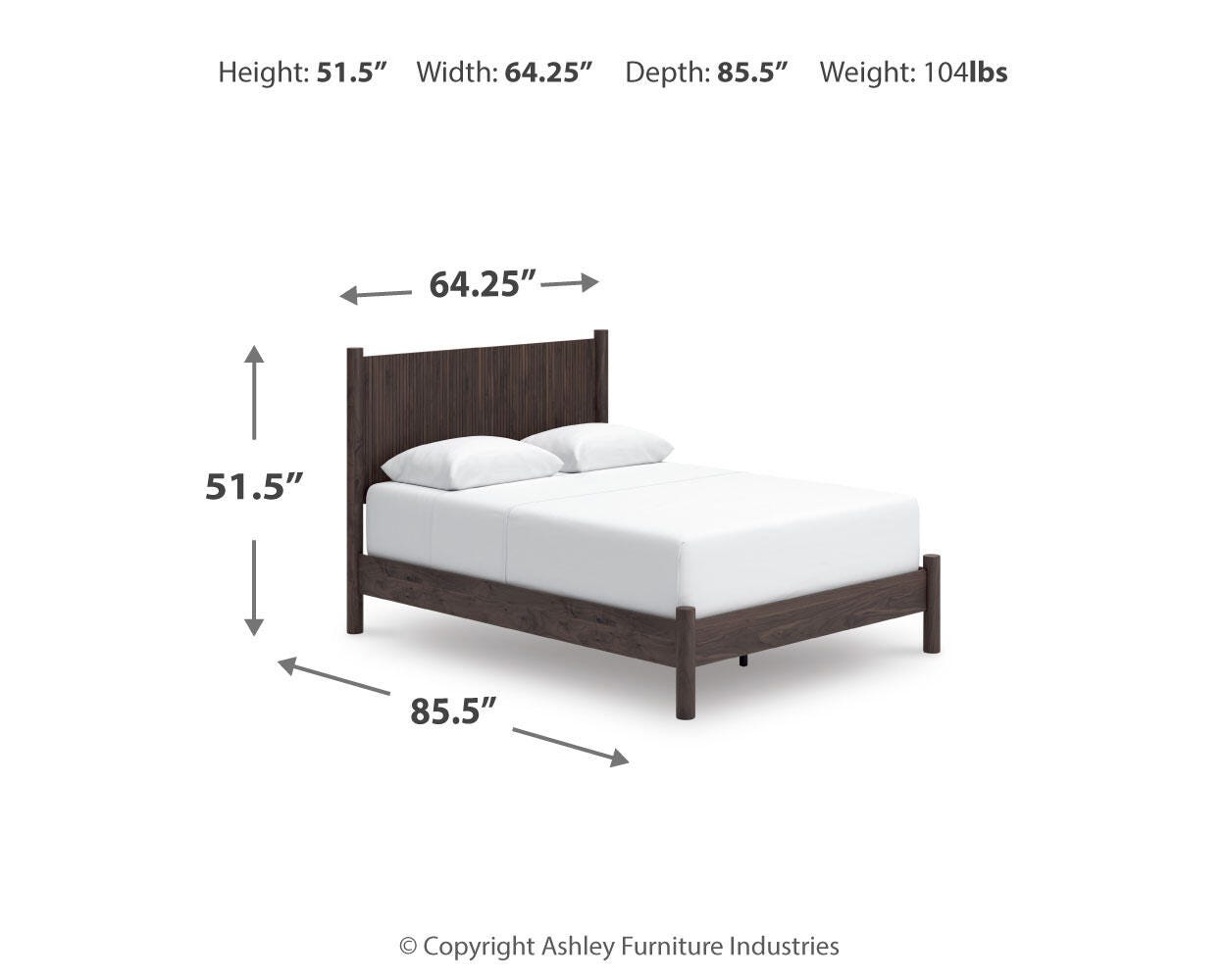 Pamytta Queen Panel Bed