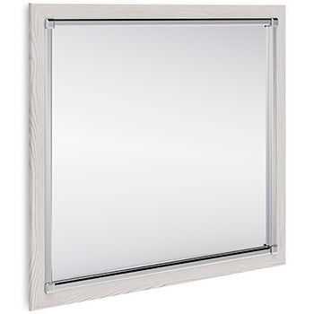 Dar Furniture - Ashley Furniture - Altyra Bedroom Mirror - Bedroom Mirror / White - B2640-36