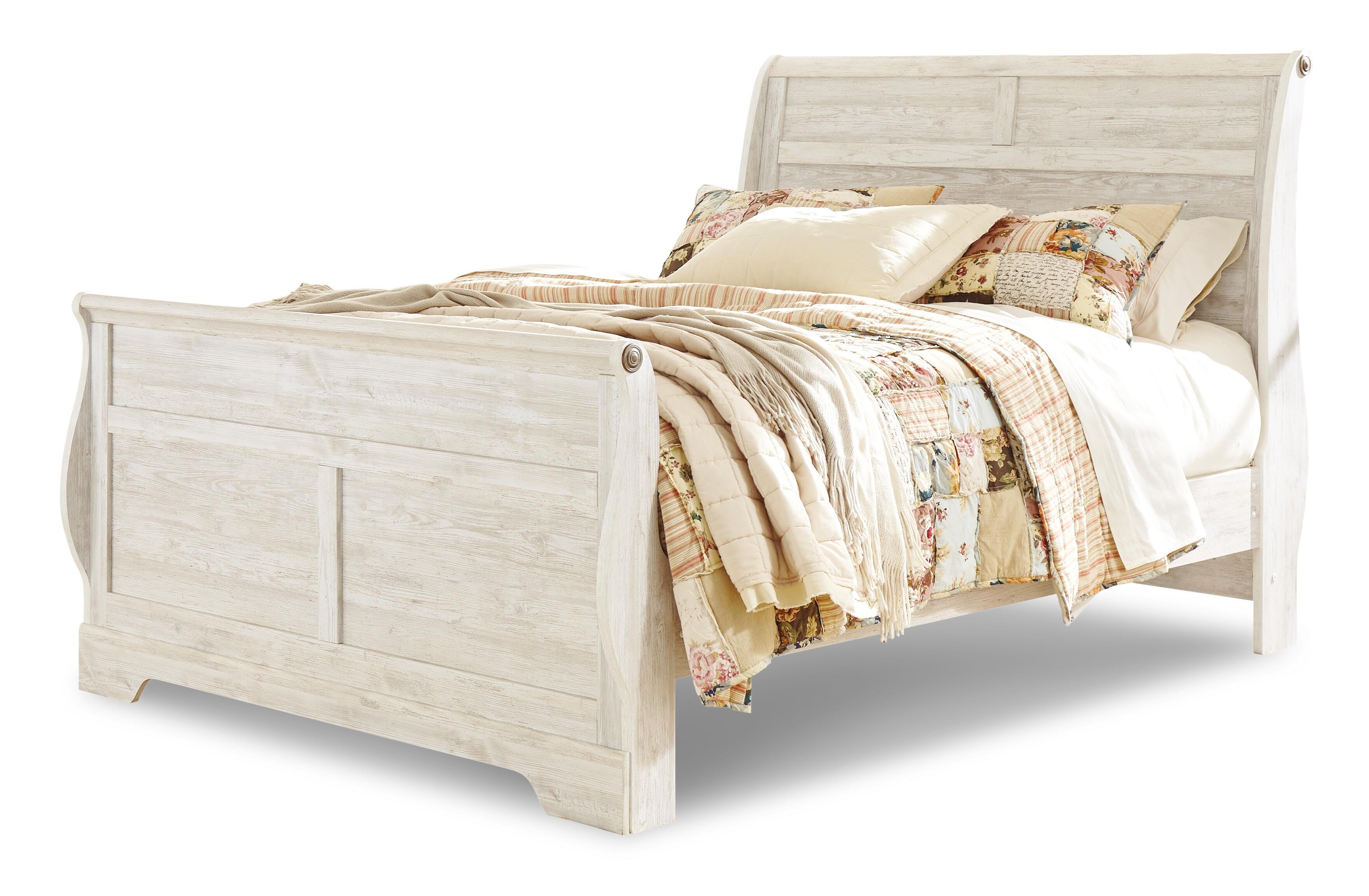 Willowton Queen Sleigh Bed