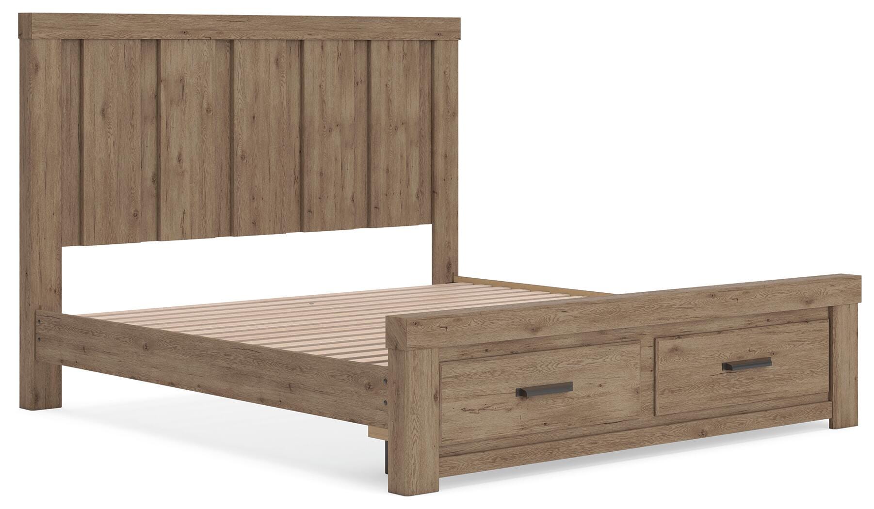 Oliandon King Panel Storage Bed