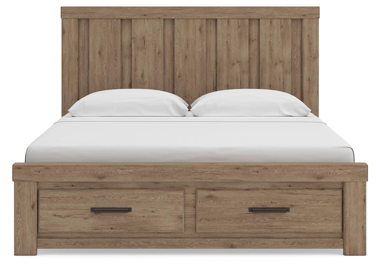 Oliandon King Panel Storage Bed