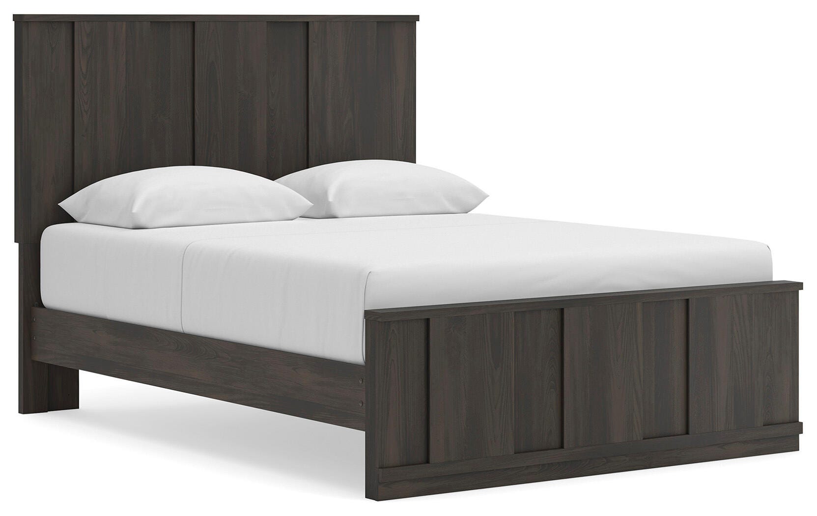 Dar Furniture - Ashley Furniture - Shaehartin Queen Panel Platform Bed - Queen Panel Platform Bed - PCB3167B4