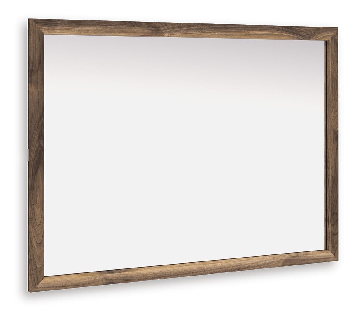 Dar Furniture - Ashley Furniture - Chirason Bedroom Mirror - Bedroom Mirror / Brown - PCB3367-36