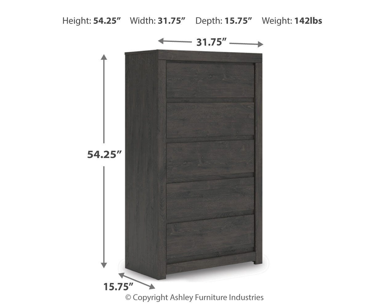 Fraluna Chest of Drawers