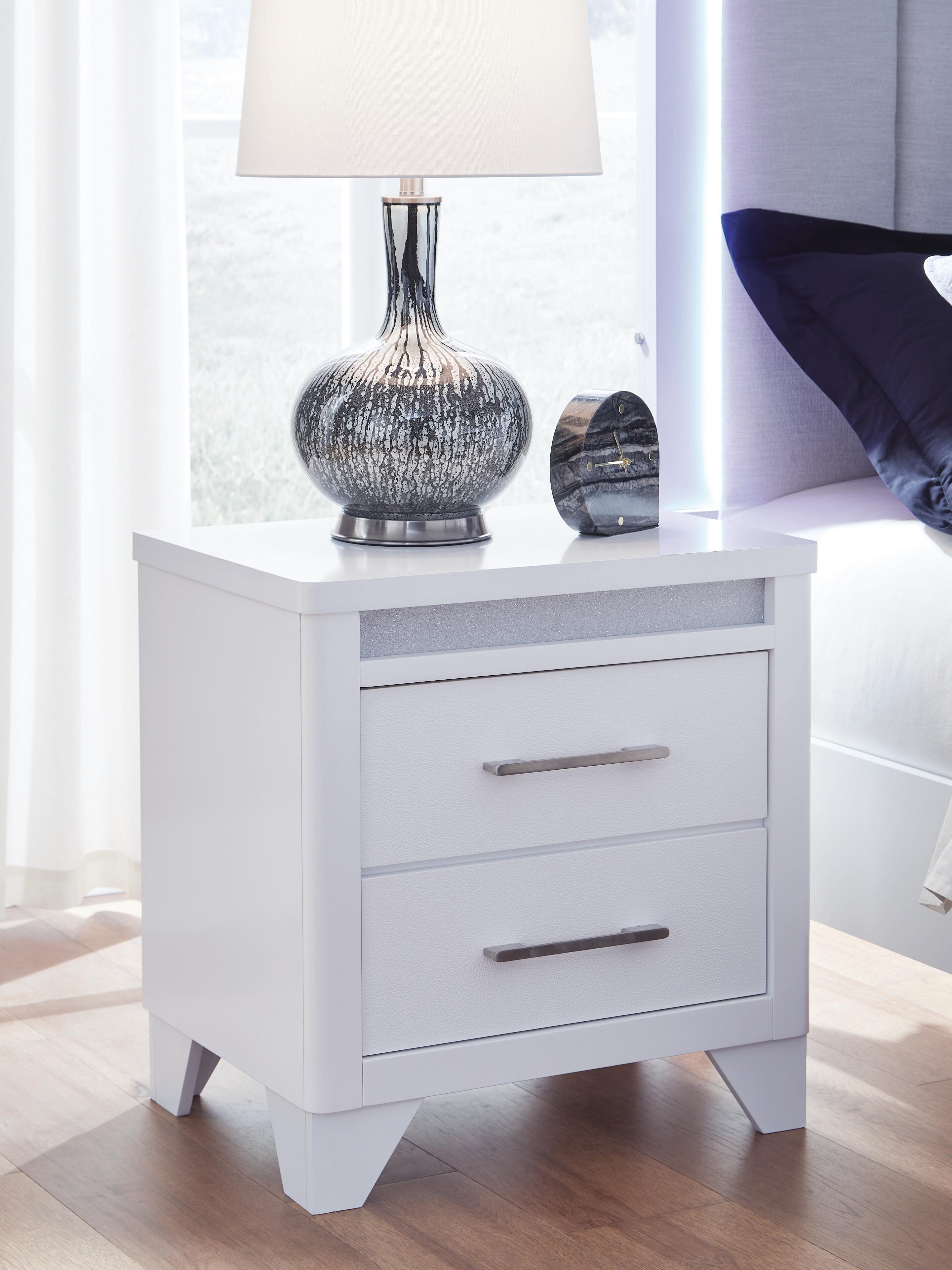 Dar Furniture - Ashley Furniture - Jarlee Nightstand - Two Drawer Night Stand - PCB392-92