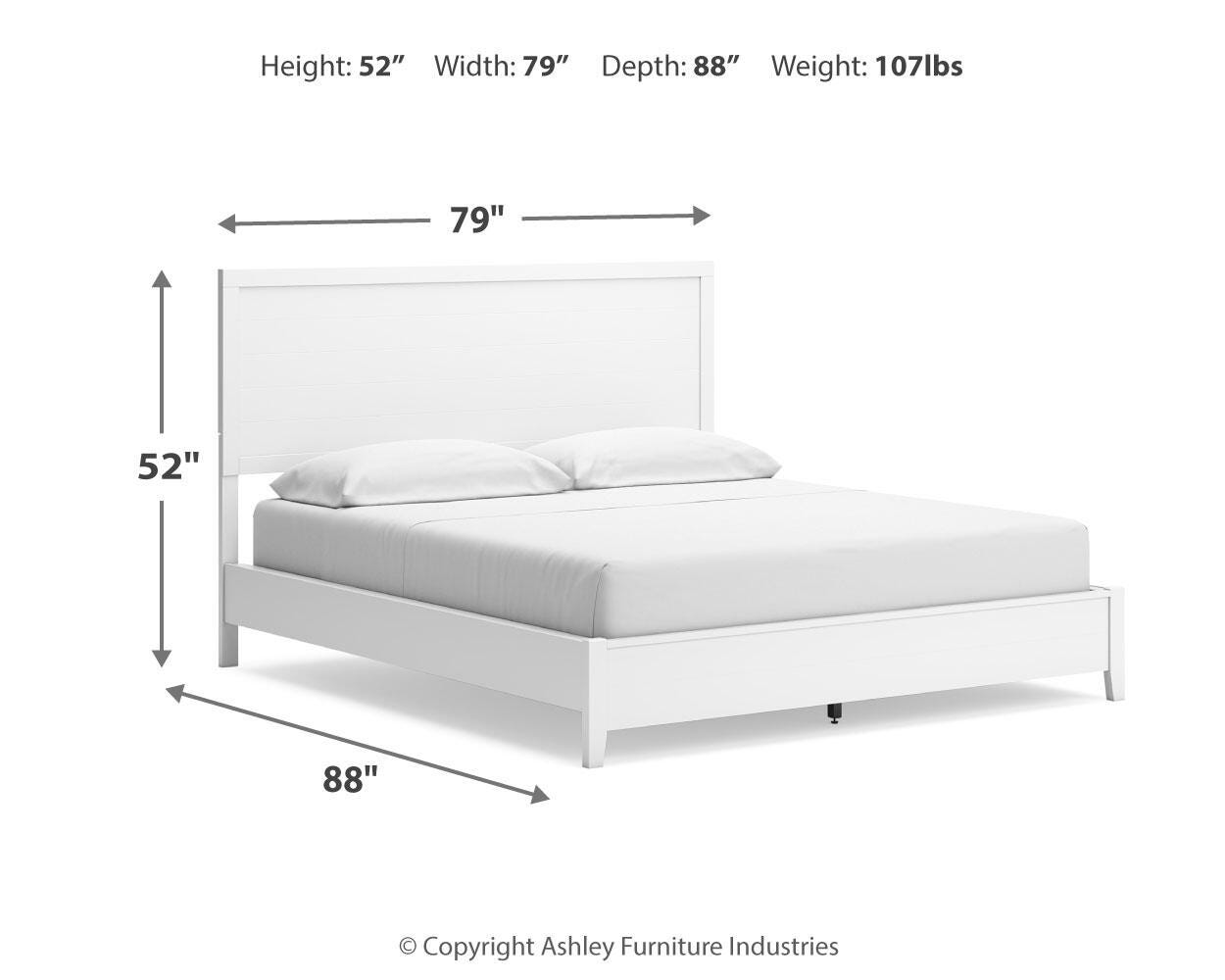 Binterglen California King Panel Bed