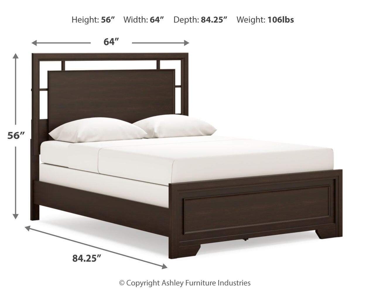 Covetown Queen Panel Bed