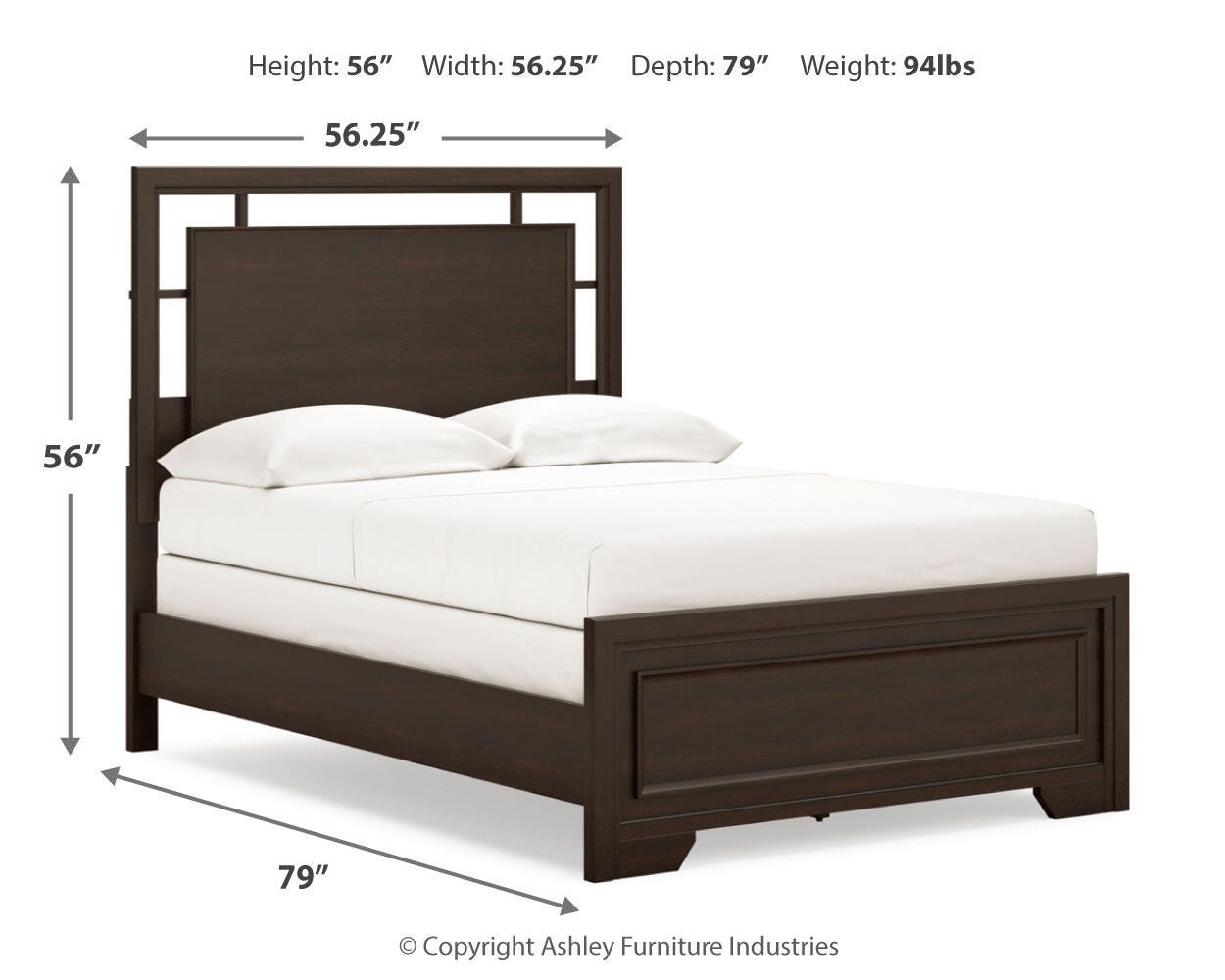Covetown Full Panel Bed