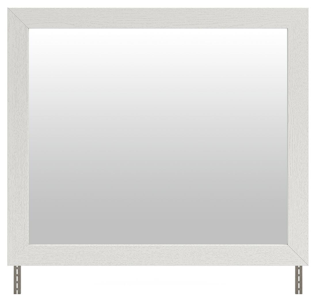 Dar Furniture - Ashley Furniture - Savonport Bedroom Mirror - Bedroom Mirror / White - B4615-36