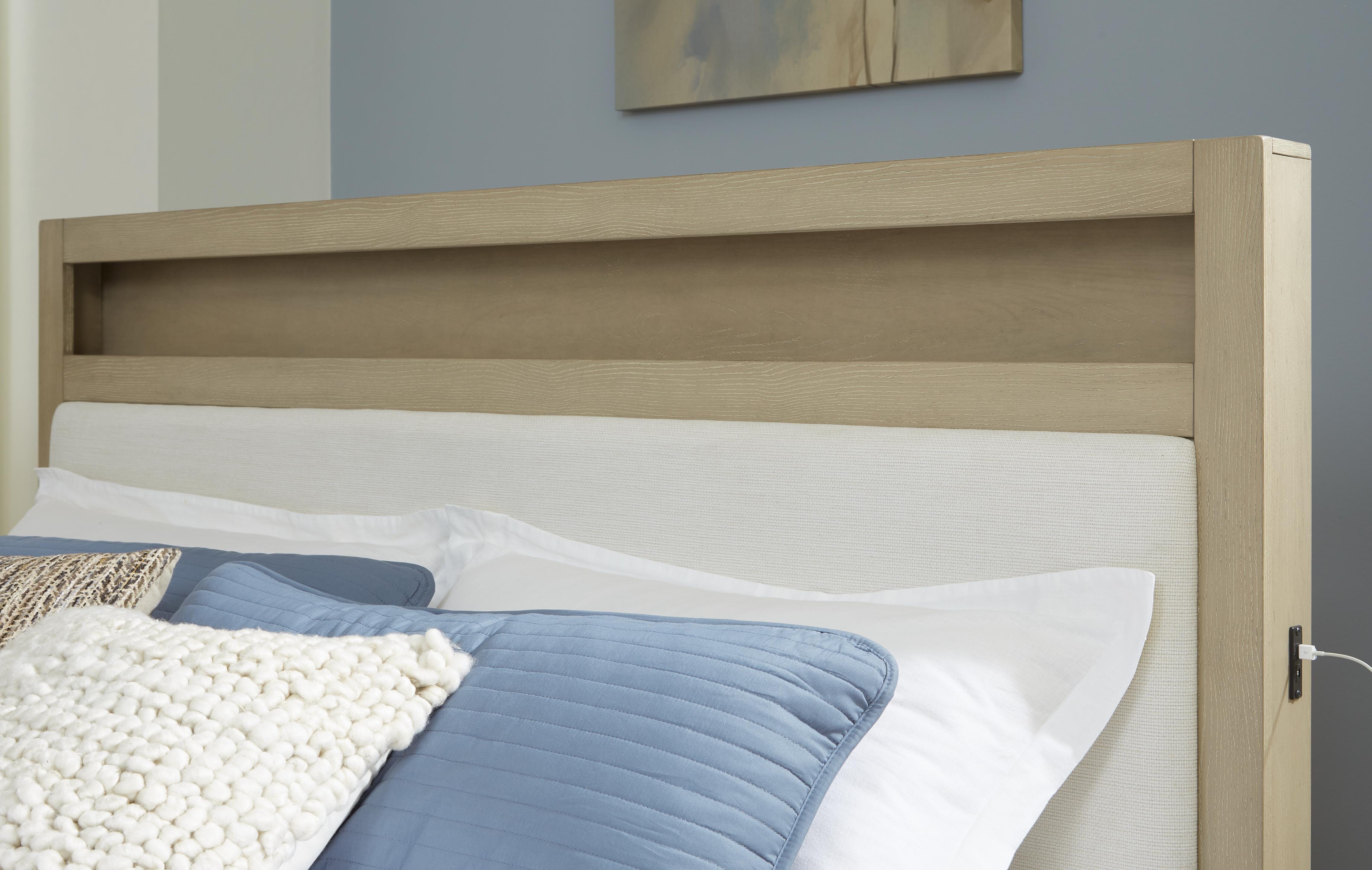 Calmoro California King Bookcase Bed