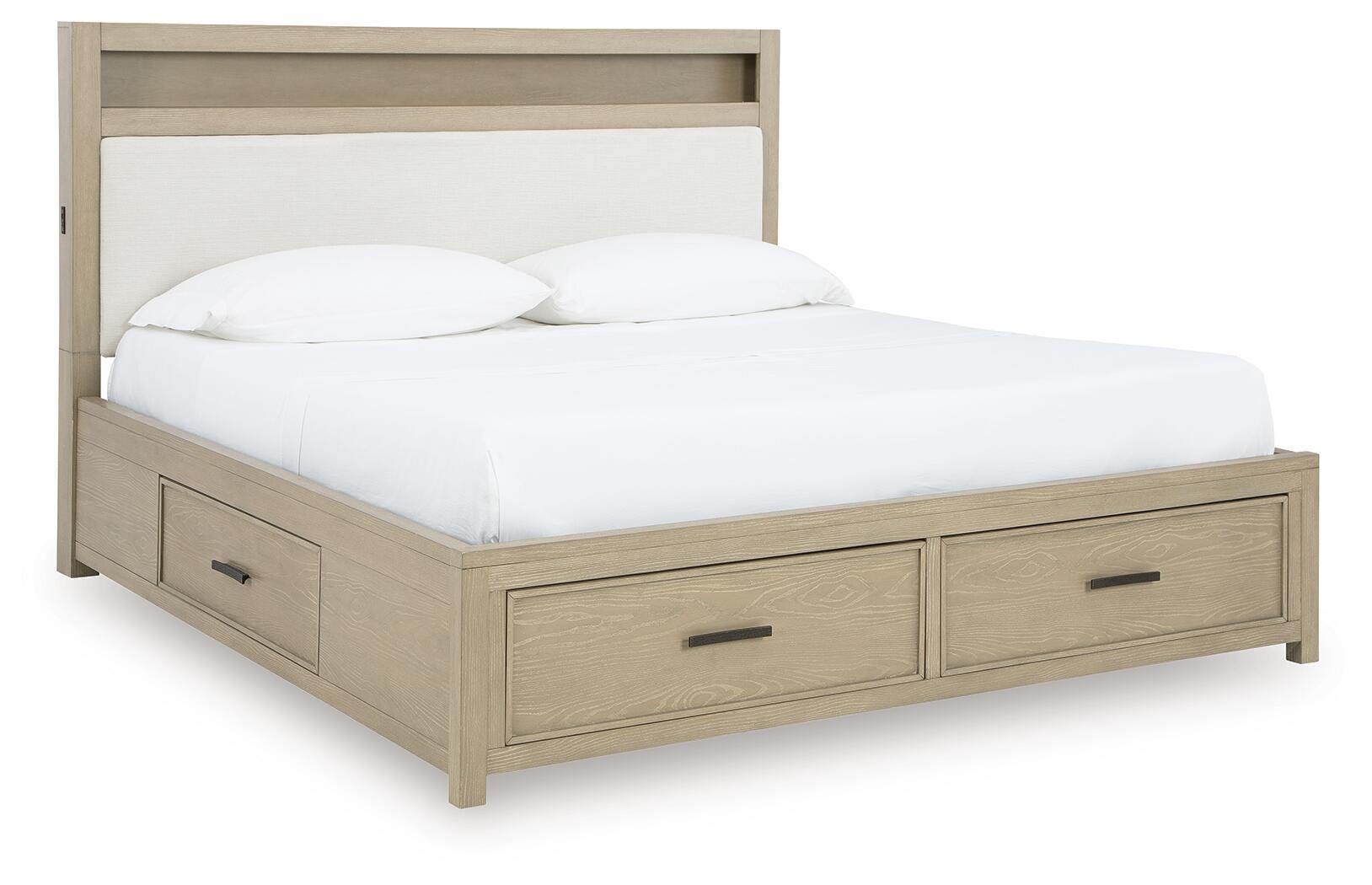 Calmoro Queen Bookcase Bed