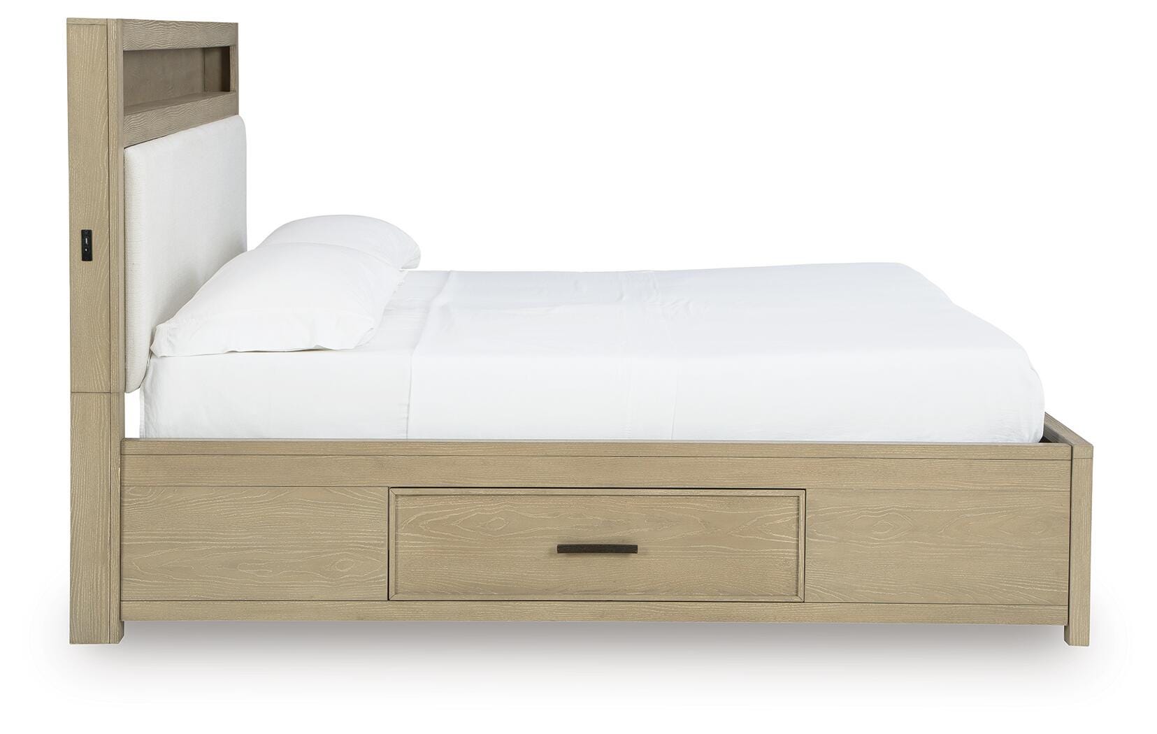 Calmoro Queen Bookcase Bed