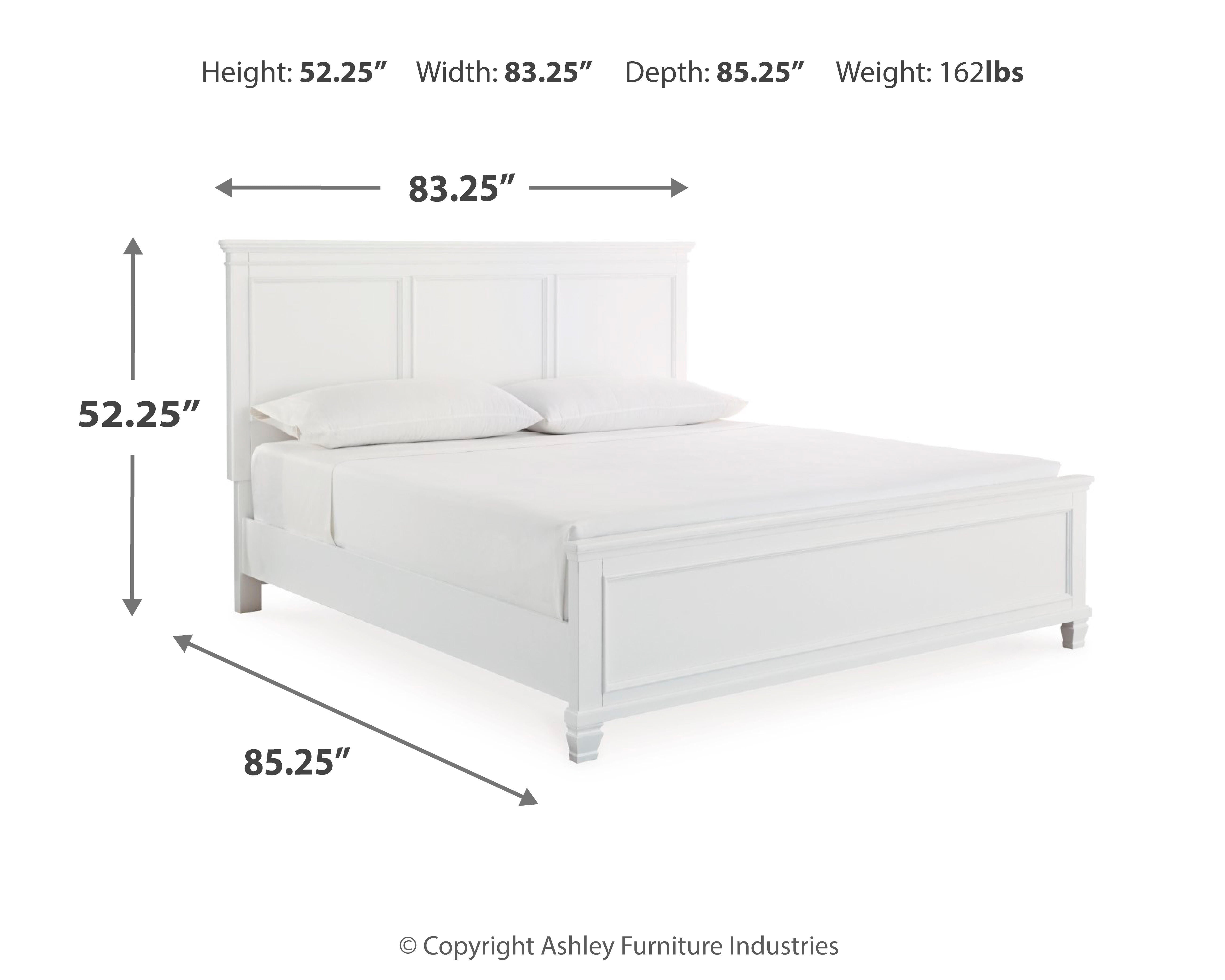Fortman King Panel Bed