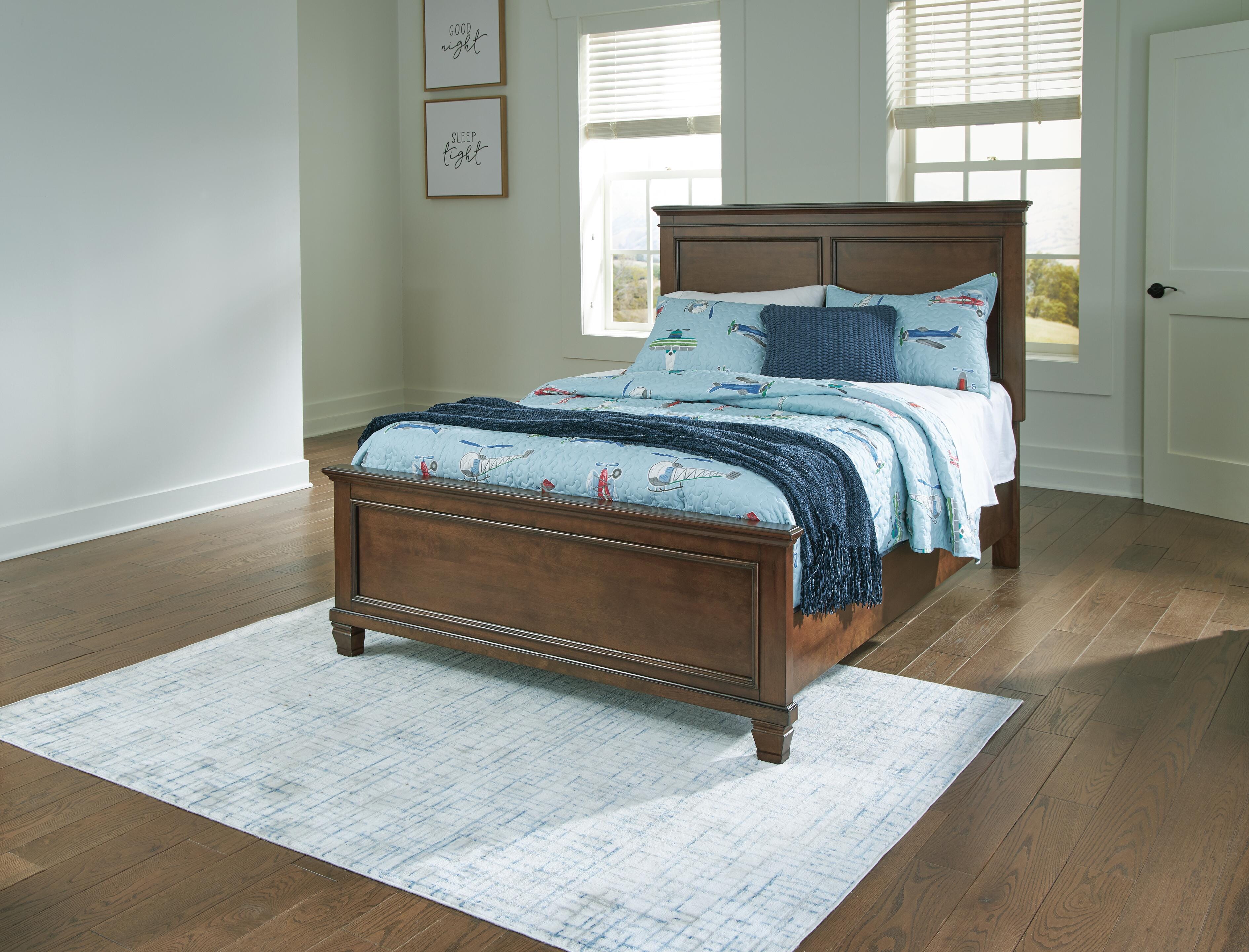 Dar Furniture - Ashley Furniture - Danabrin Full Panel Bed - Full Panel Bed / Brown - B685B8