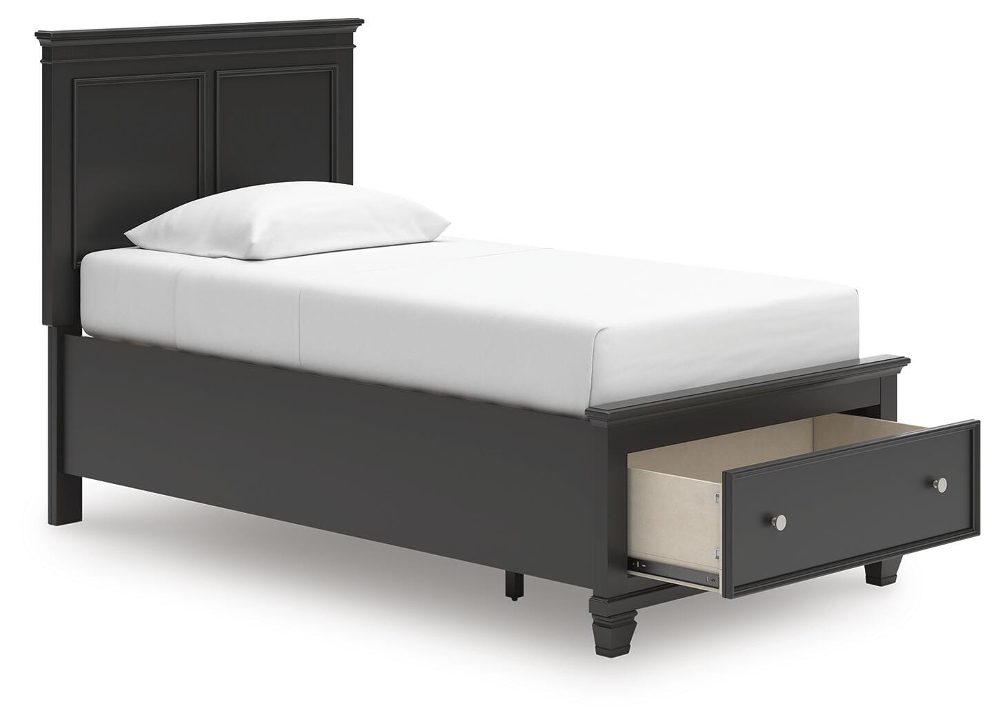 Lanolee Twin Panel Storage Bed
