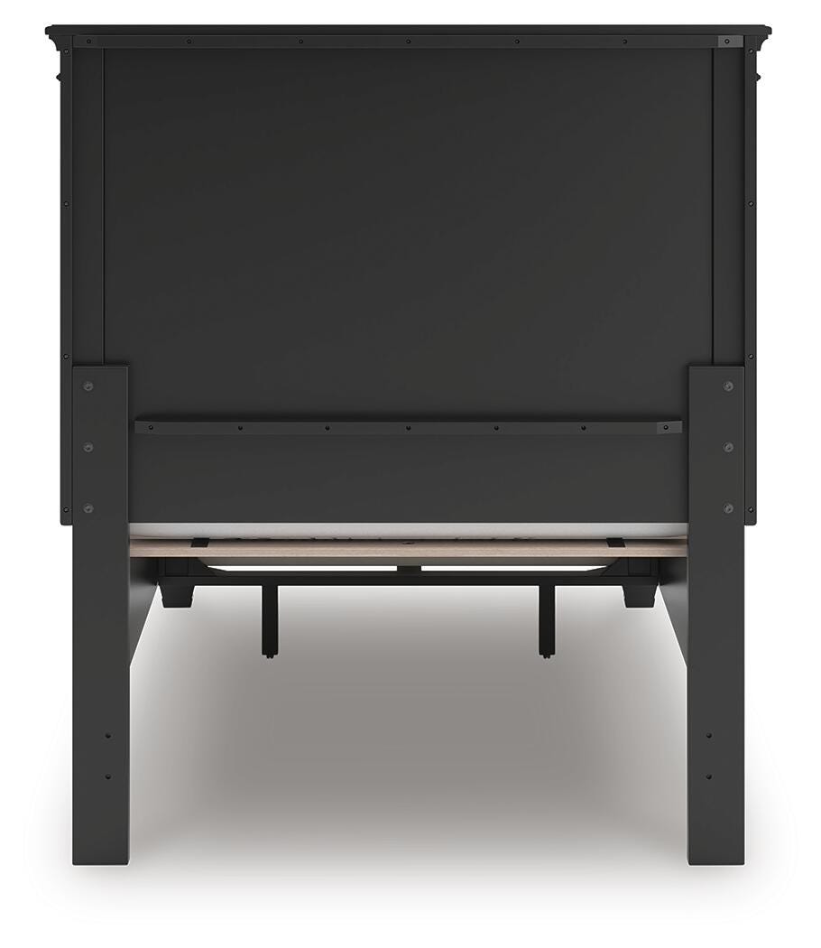 Lanolee Twin Panel Storage Bed