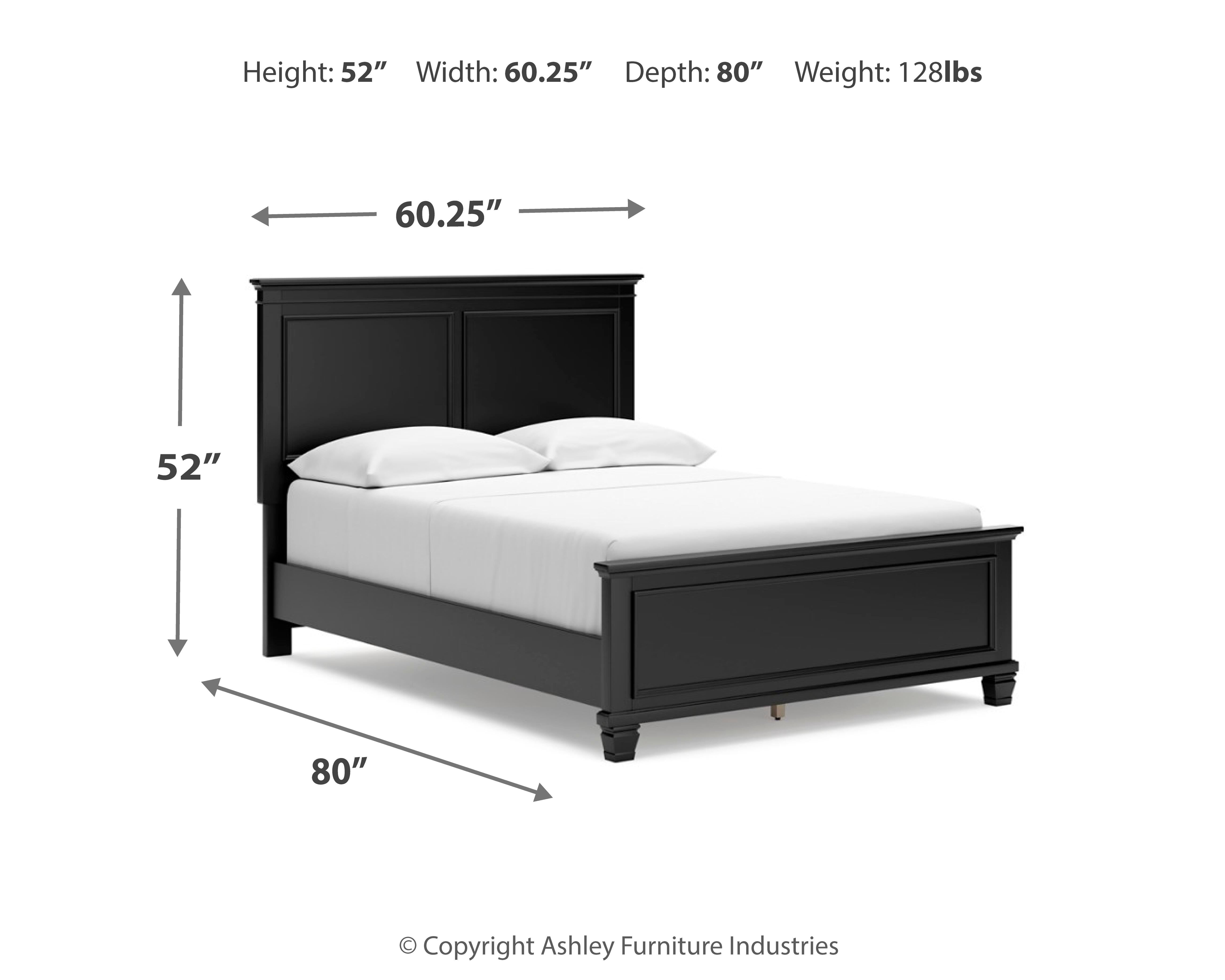 Lanolee Full Panel Bed