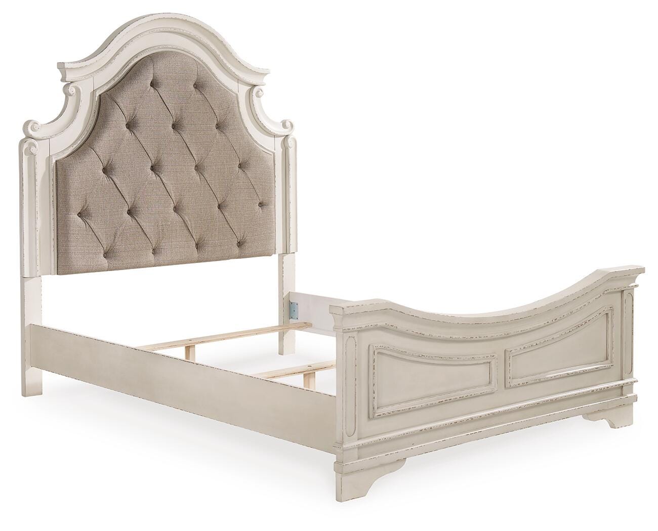 Realyn Queen Upholstered Panel Bed