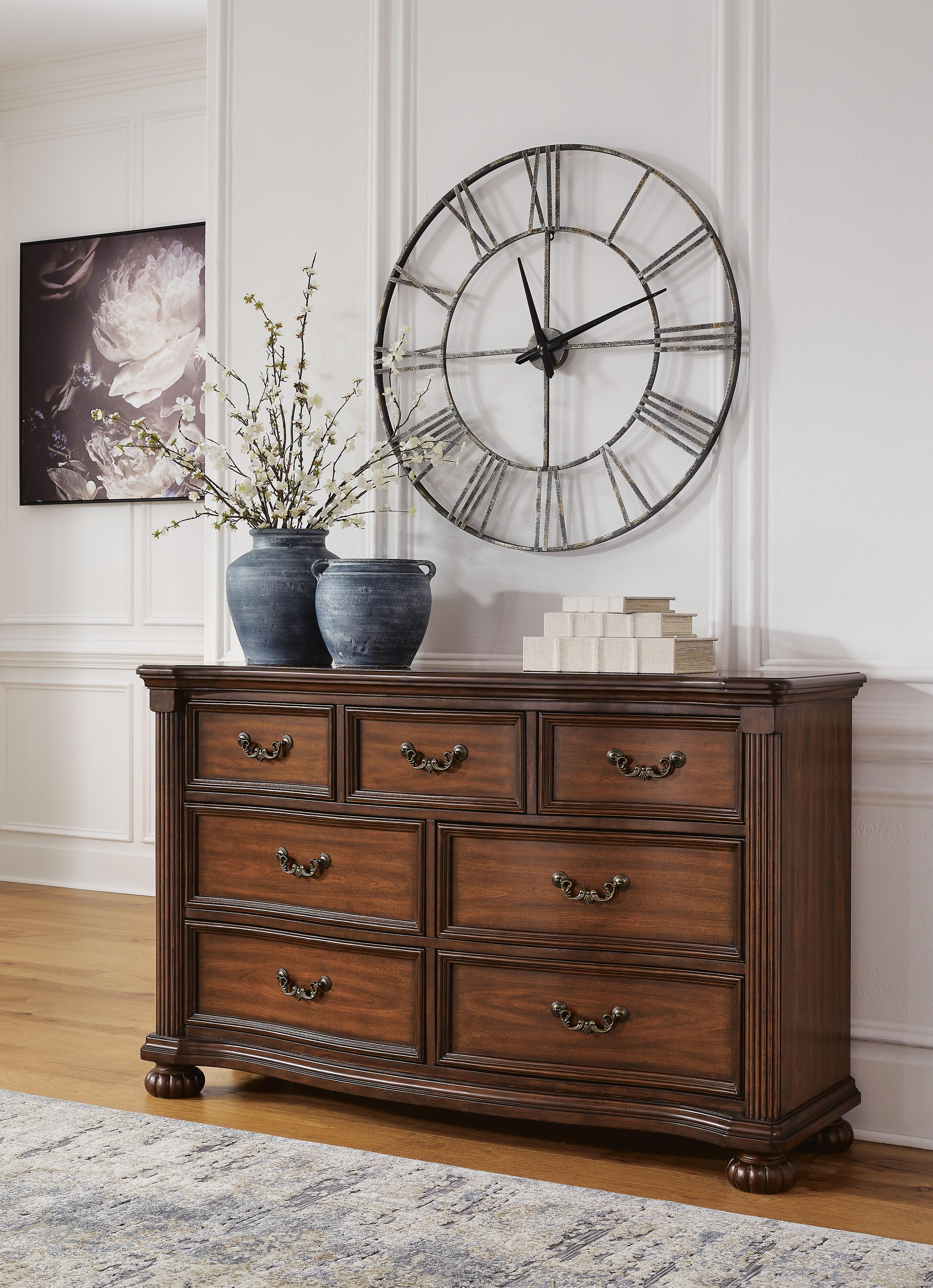 Dar Furniture - Ashley Furniture - Lavinton Dresser - Dresser / Brown - B764-31