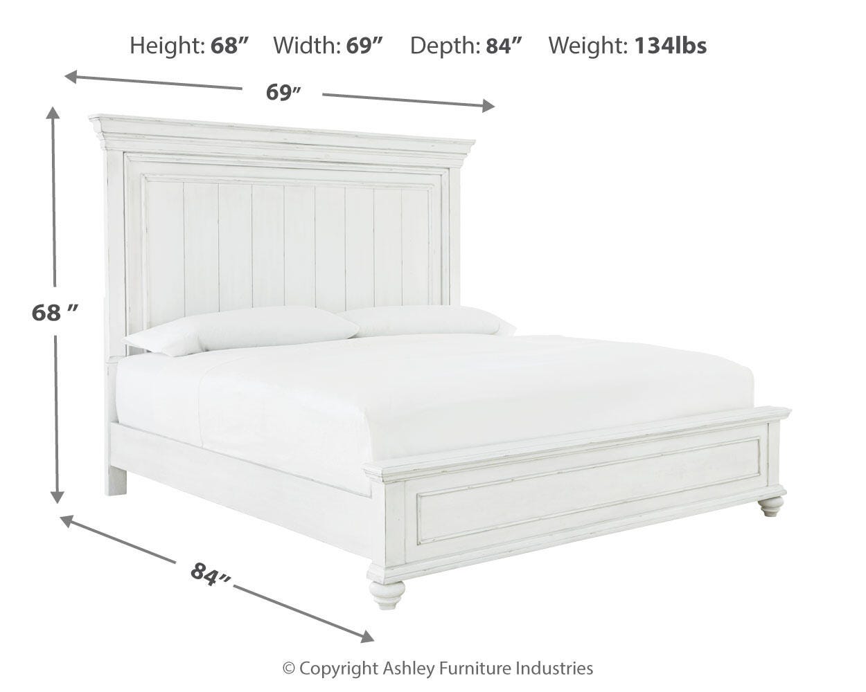 Kanwyn Queen Panel Bed