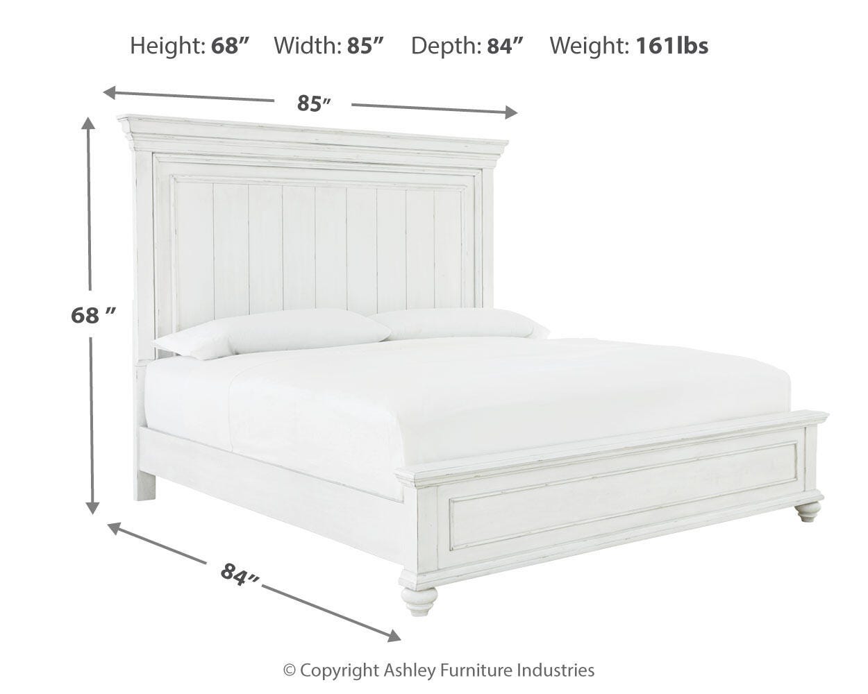 Kanwyn King Panel Bed