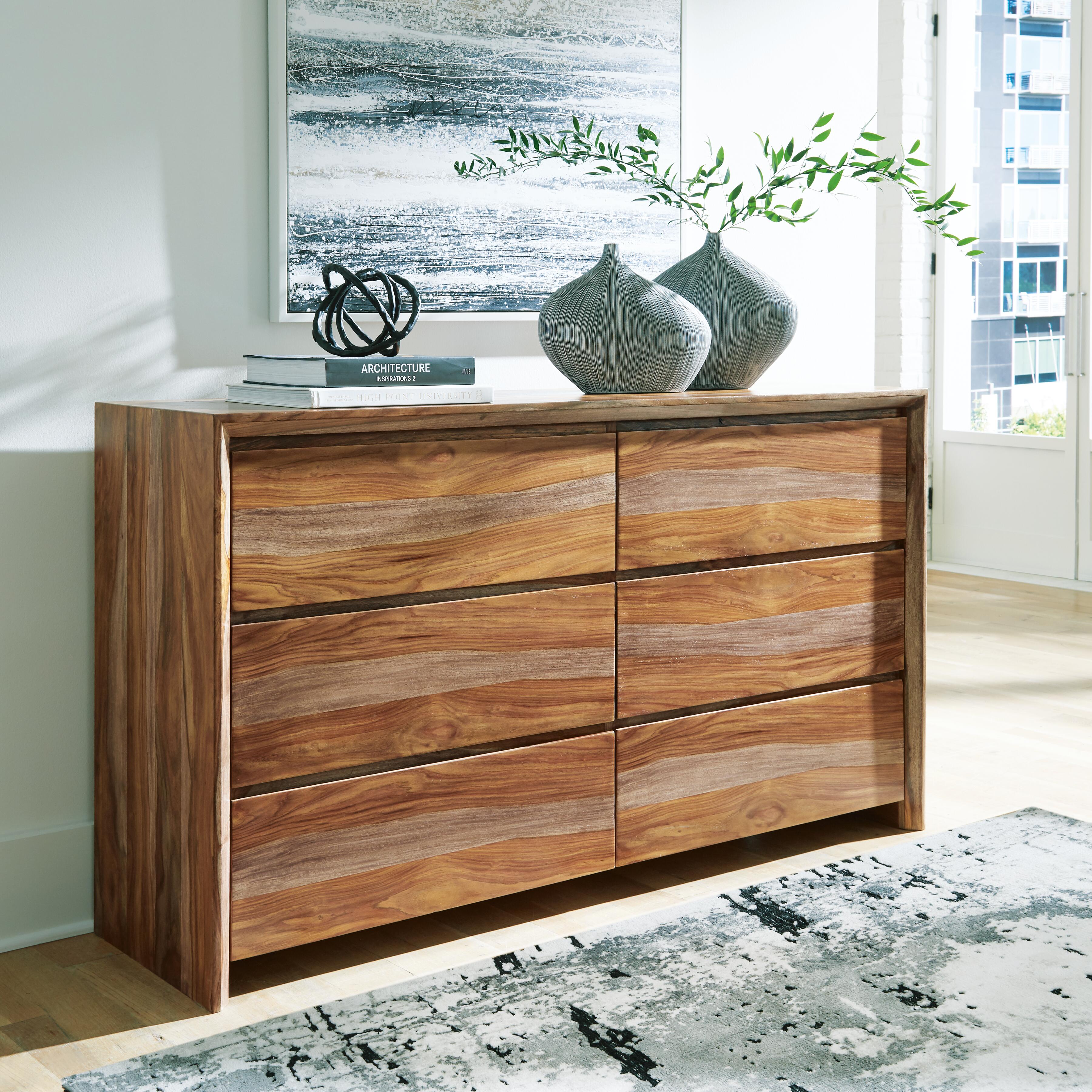 Dar Furniture - Ashley Furniture - Dressonni Dresser - Dresser / Brown - B790-31