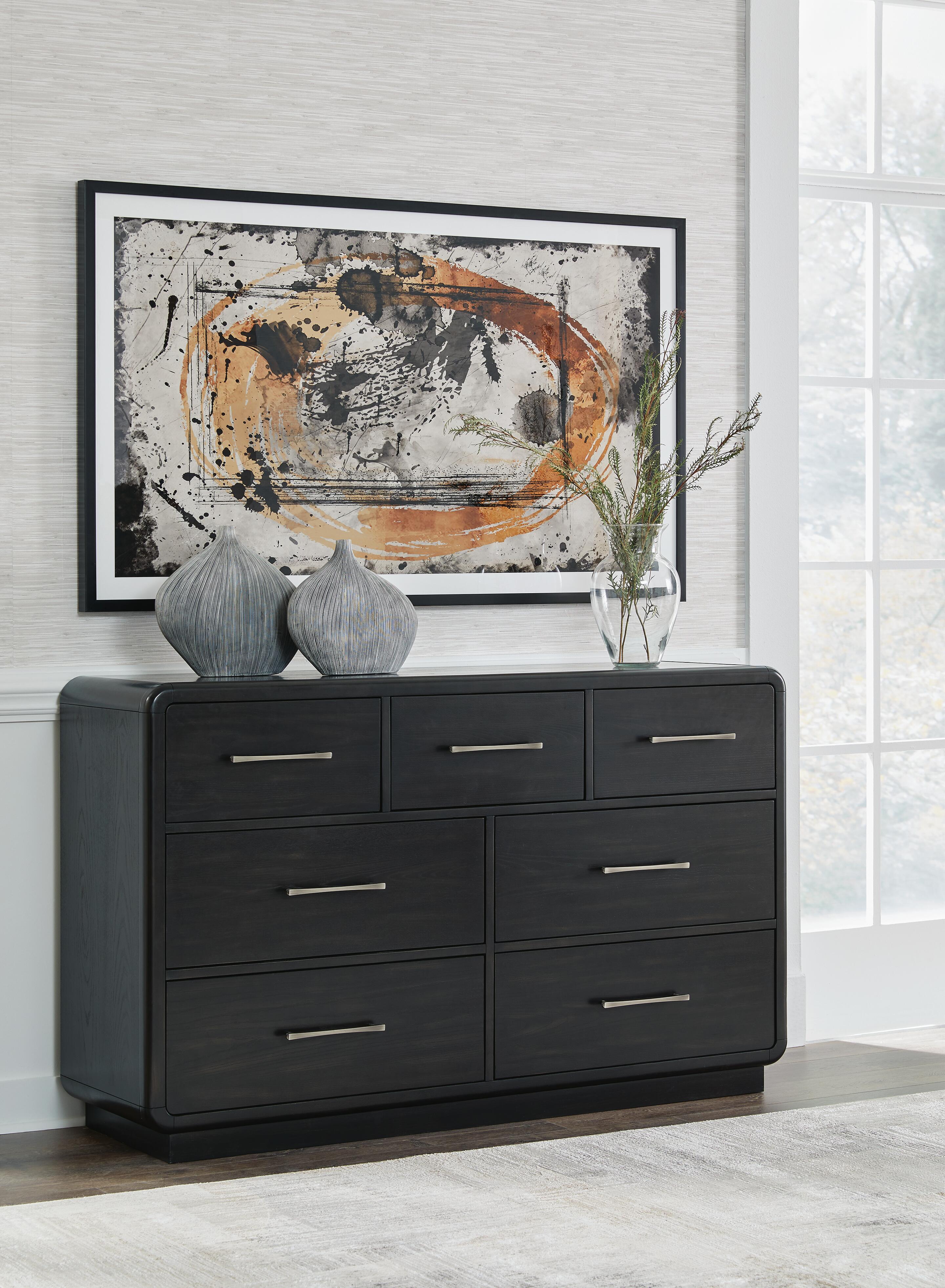 Dar Furniture - Ashley Furniture - Clefting Wall Art - Wall Art / Black/Caramel/Tan - A8000374