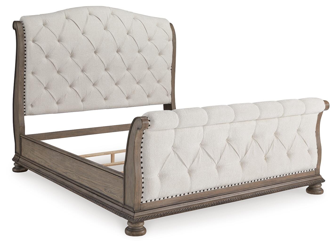 Ardenfield King Upholstered Sleigh Bed