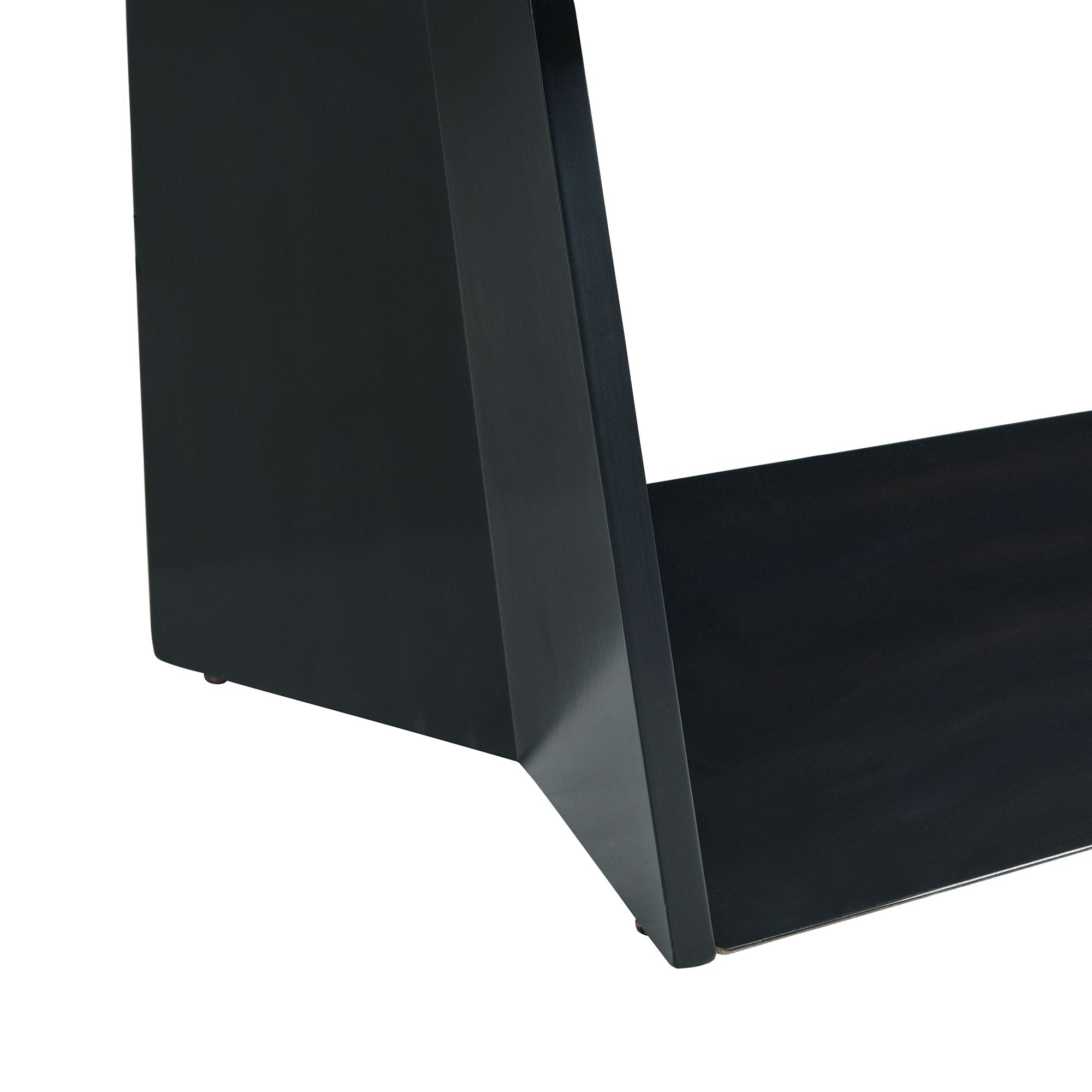 Beckley End Table Complete in Dark Marble Top