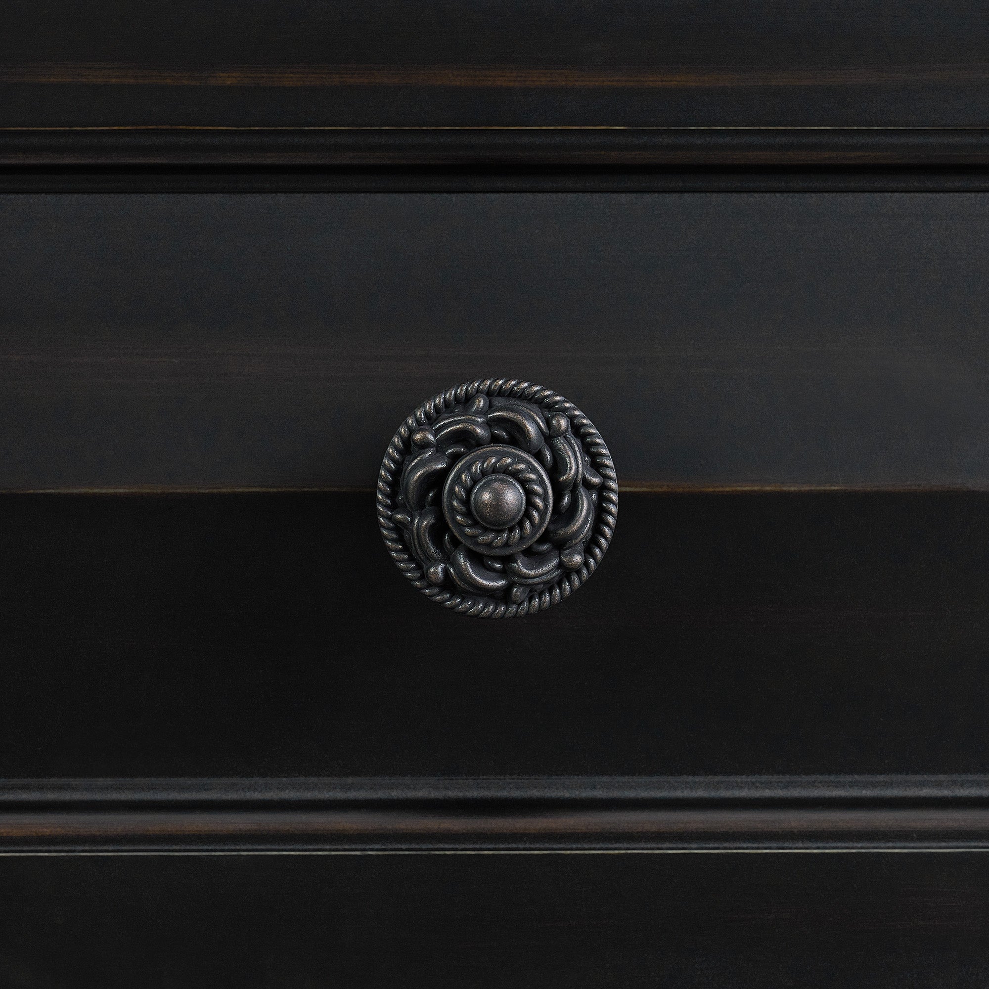 Bridgestone Dresser and Mirror Set in Black