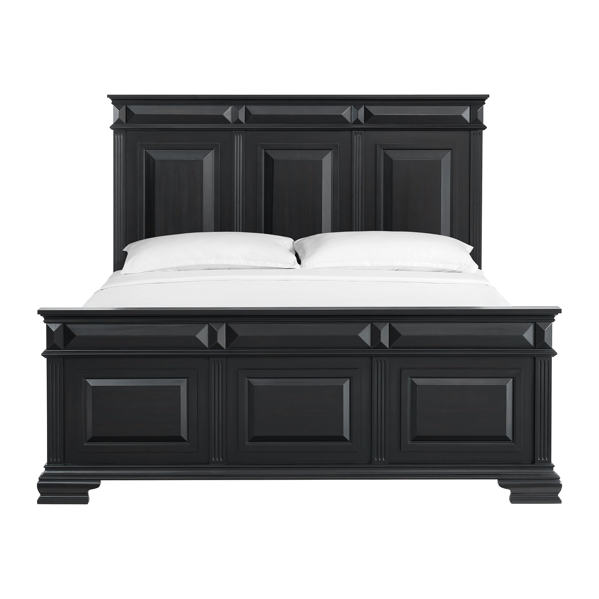 Bridgestone King Panel Bed in Black