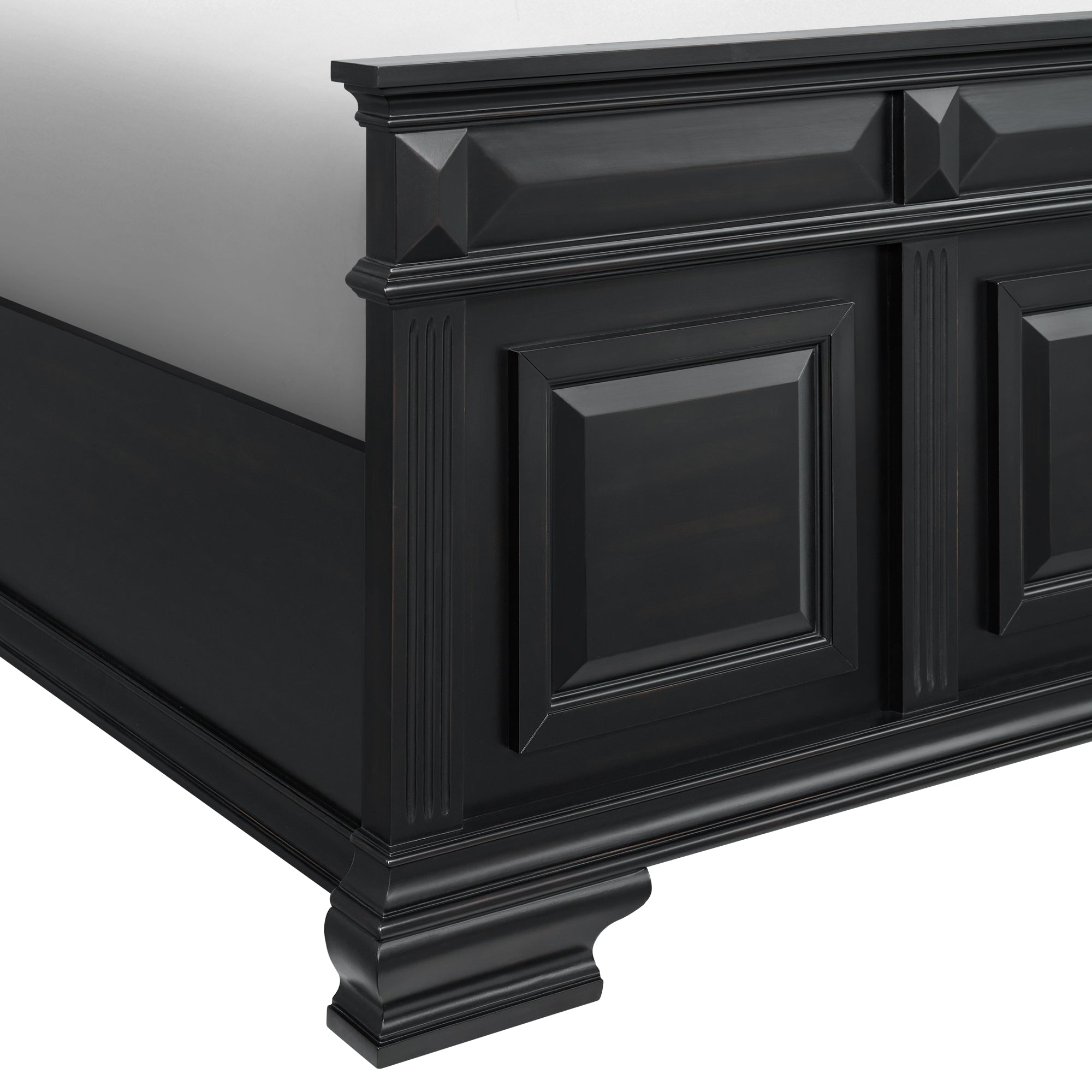 Bridgestone King Panel Bed in Black