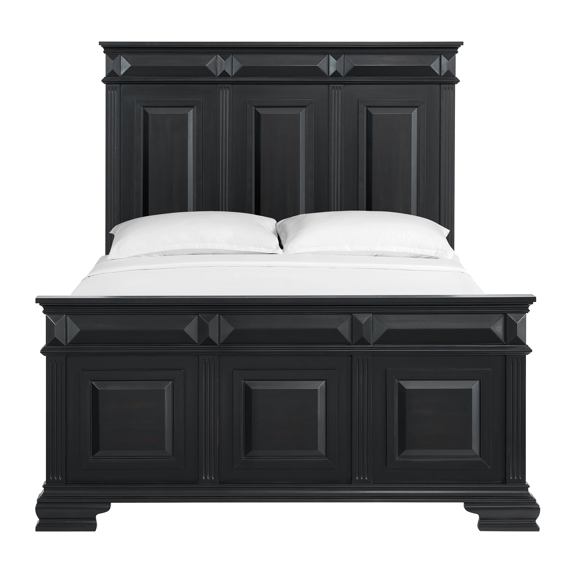 Bridgestone Queen Panel Bed in Black