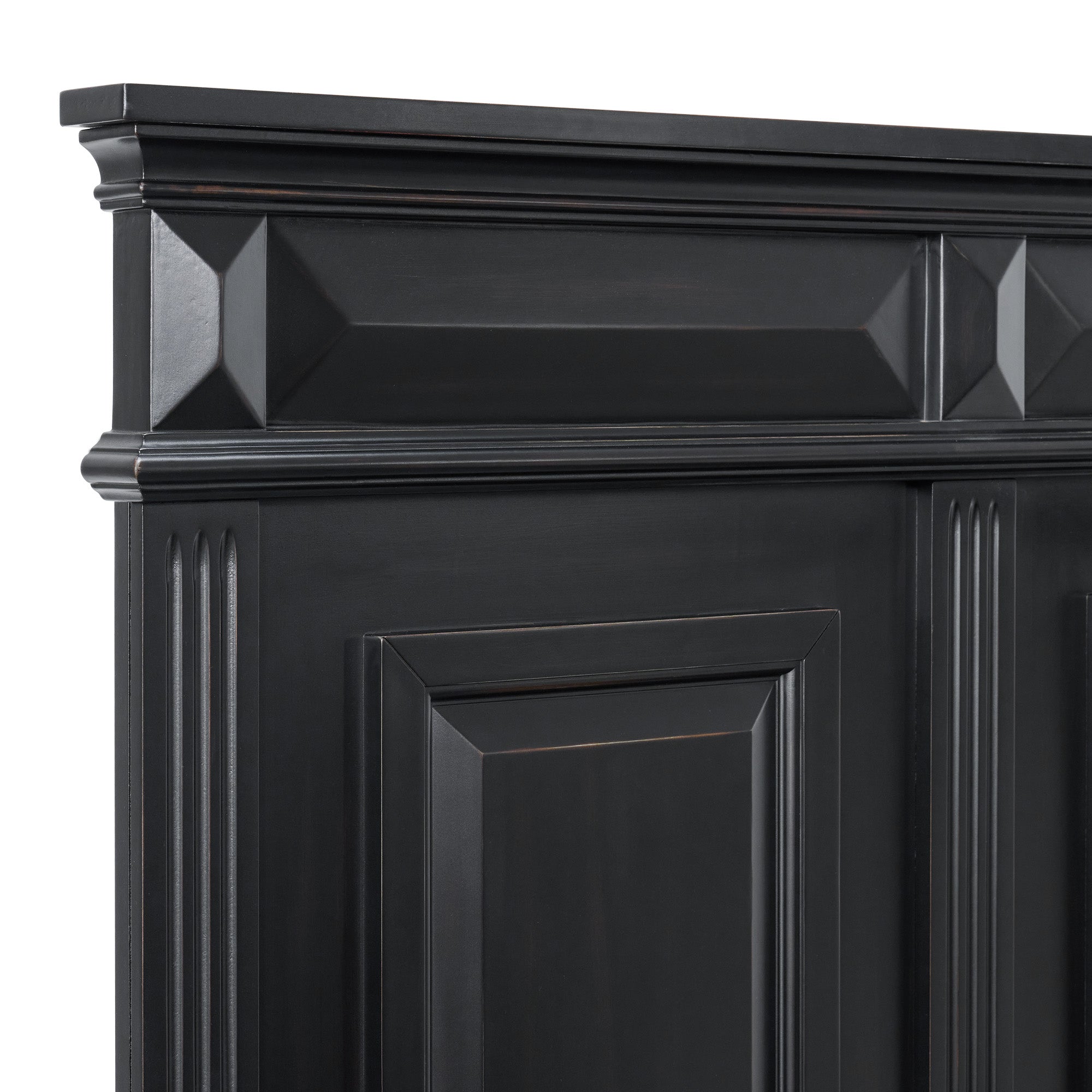 Bridgestone Queen Panel Bed in Black
