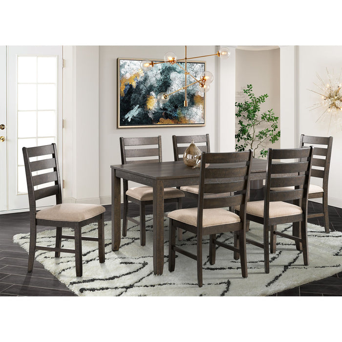 Brock 60" 7 Pc Dining Set